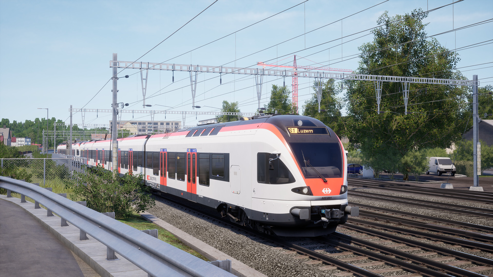 Train Sim World® 3: S-Bahn Zentralschweiz: Luzern - Sursee Route Add-On screenshot 1