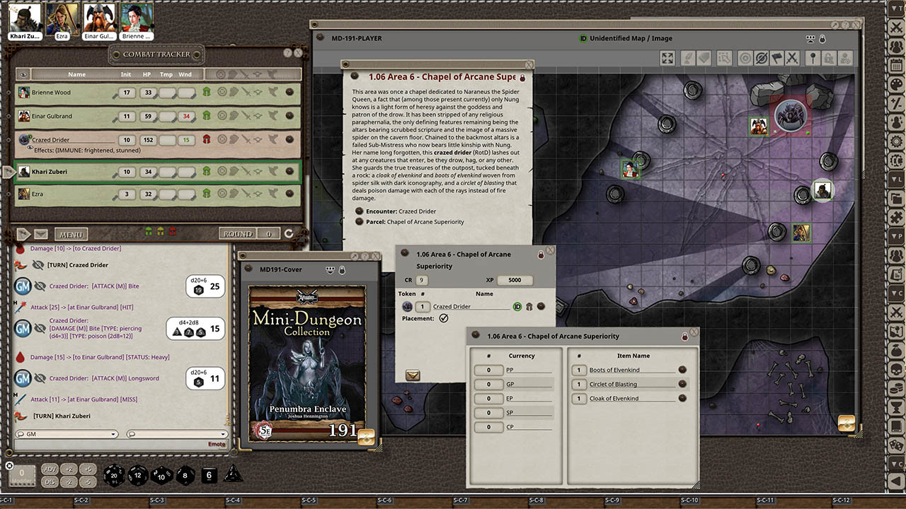 Fantasy Grounds - Mini-Dungeons Bundle #191-195 screenshot 3