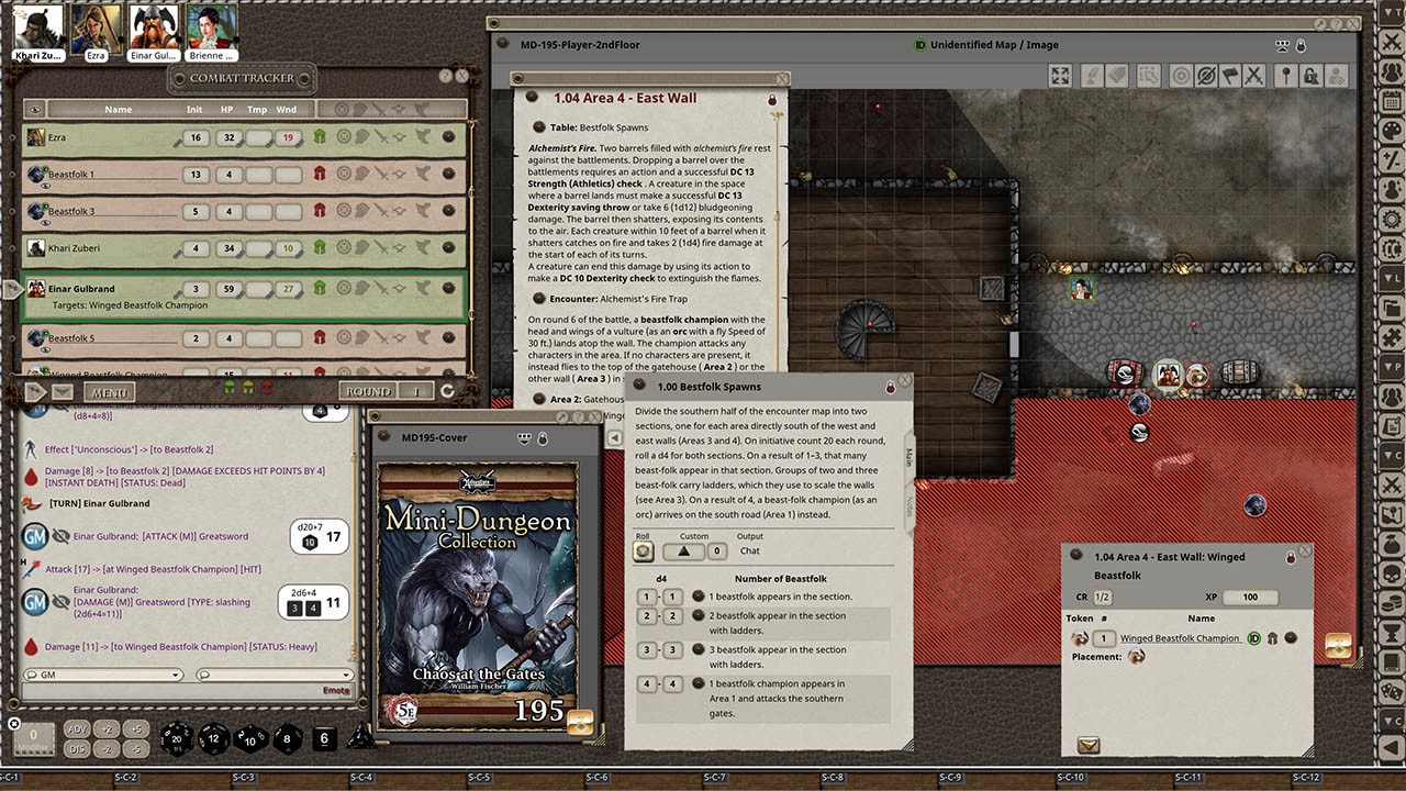 Fantasy Grounds - Mini-Dungeons Bundle #191-195 screenshot 5