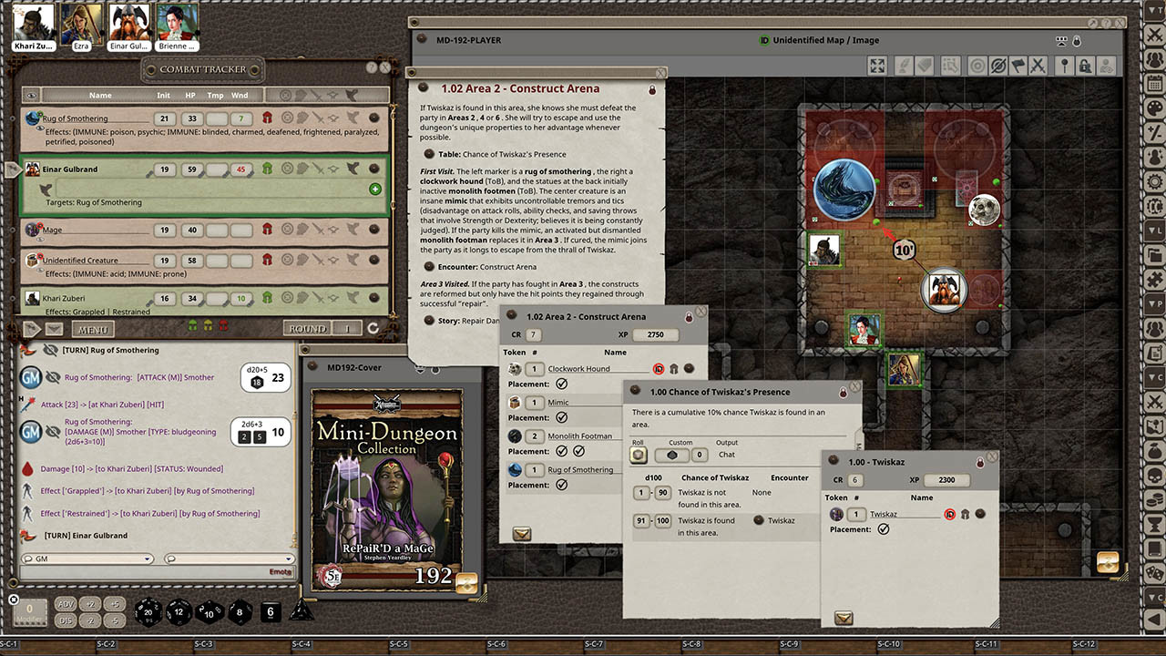 Fantasy Grounds - Mini-Dungeons Bundle #191-195 screenshot 4