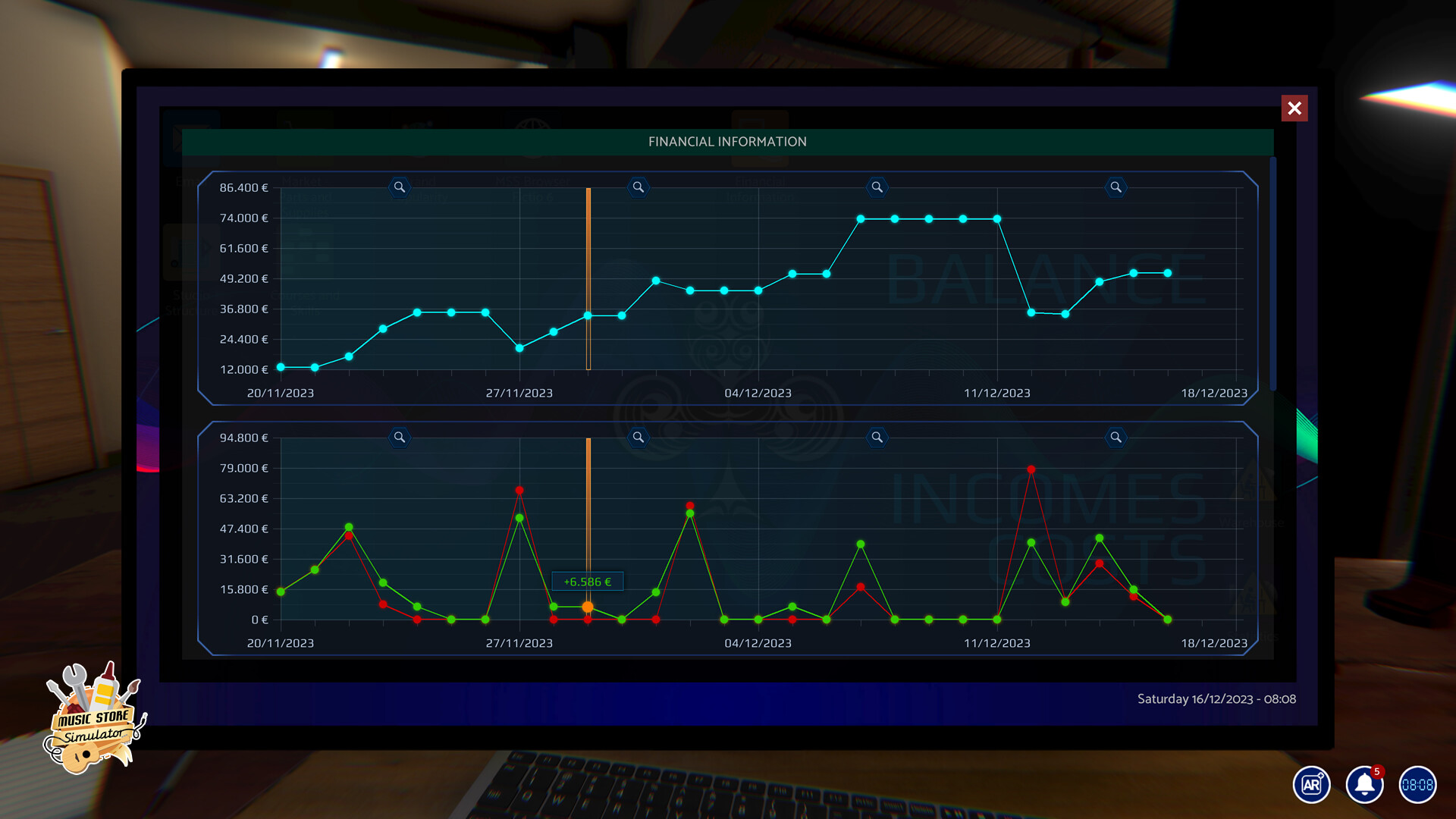 Music Store Simulator screenshot 6