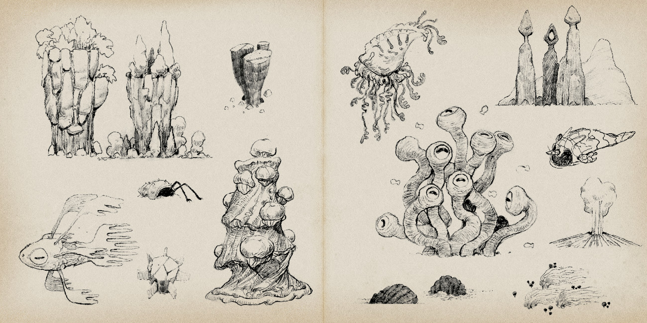 Unexplored 2 - Digital Artbook screenshot 1