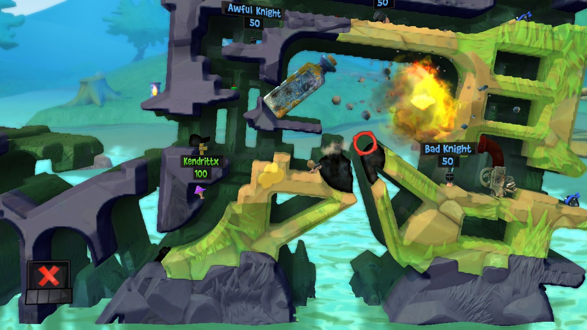 Worms Revolution: Medieval Tales DLC screenshot 6