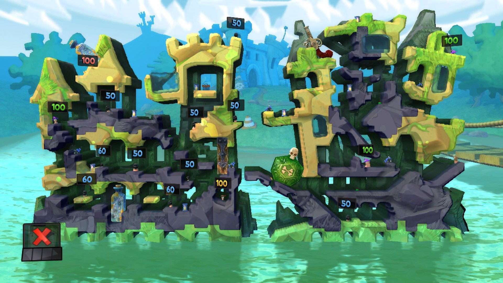 Worms Revolution: Medieval Tales DLC screenshot 1