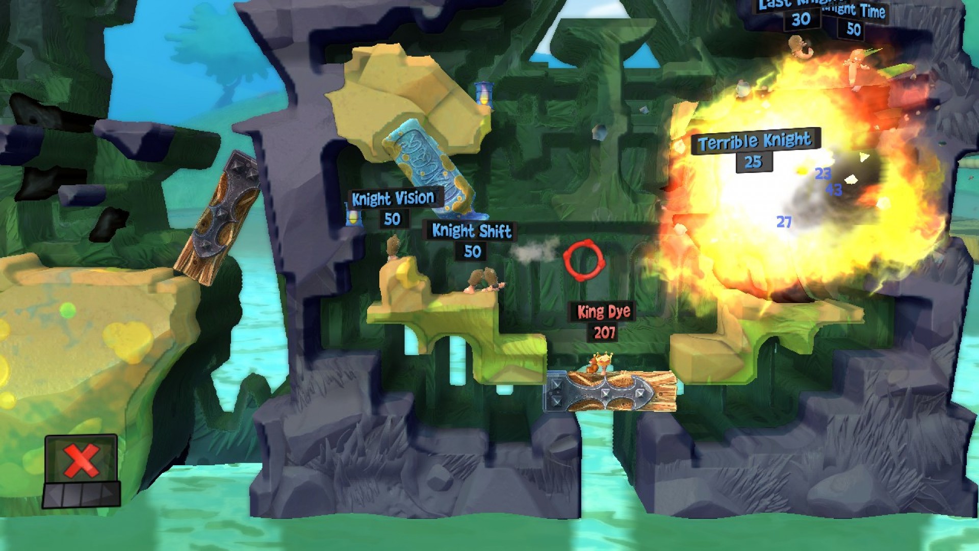 Worms Revolution: Medieval Tales DLC screenshot 3