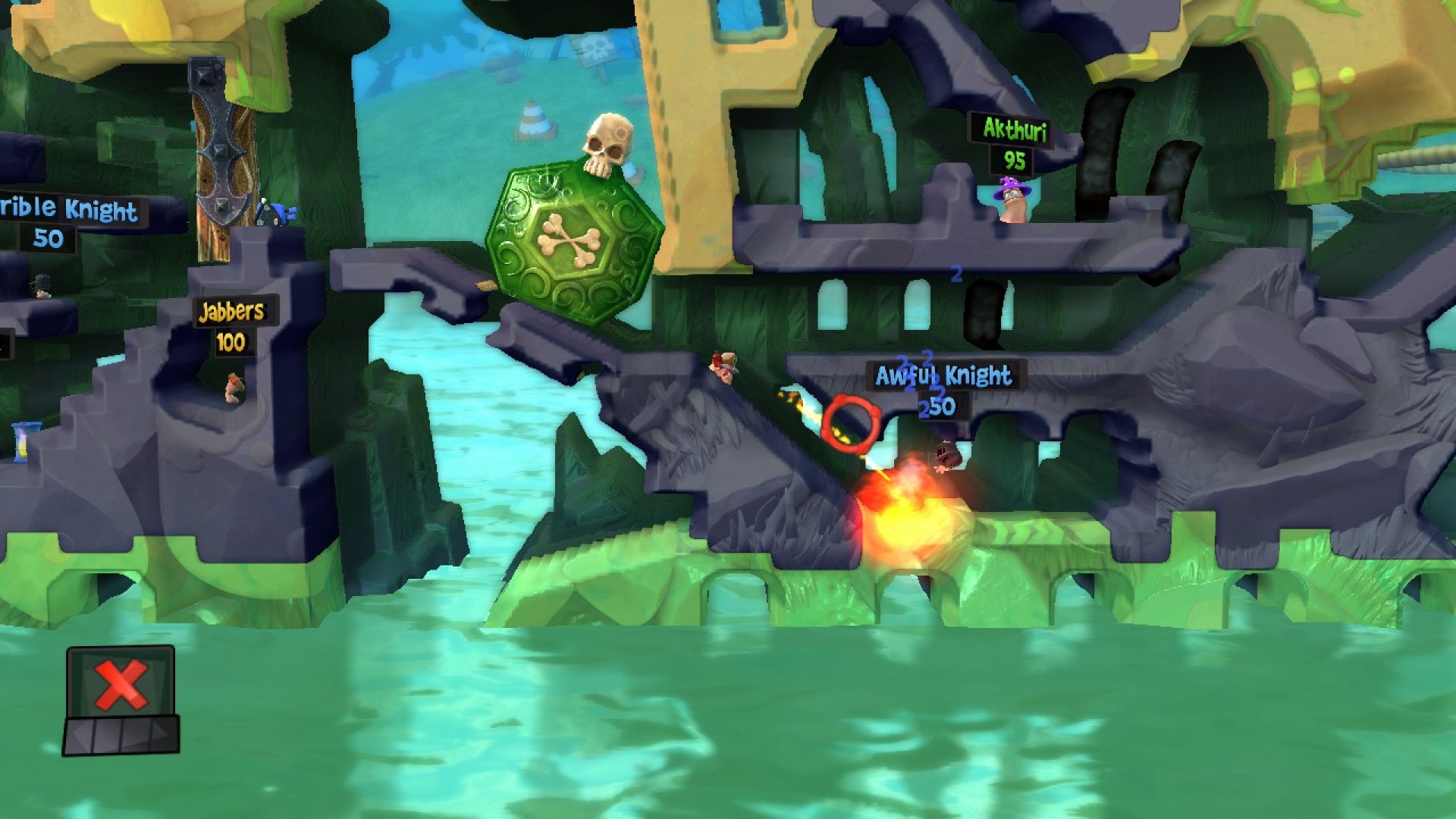 Worms Revolution: Medieval Tales DLC screenshot 2