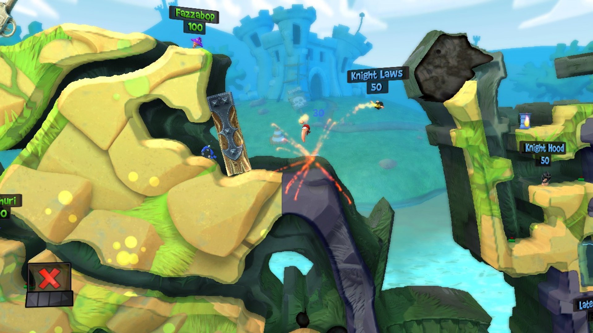 Worms Revolution: Medieval Tales DLC screenshot 4