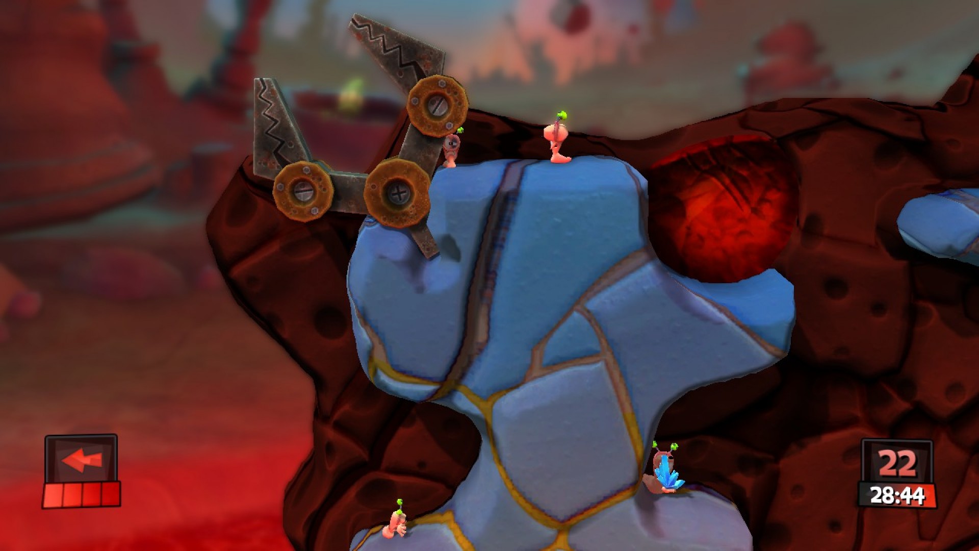 Worms Revolution - Mars Pack screenshot 6