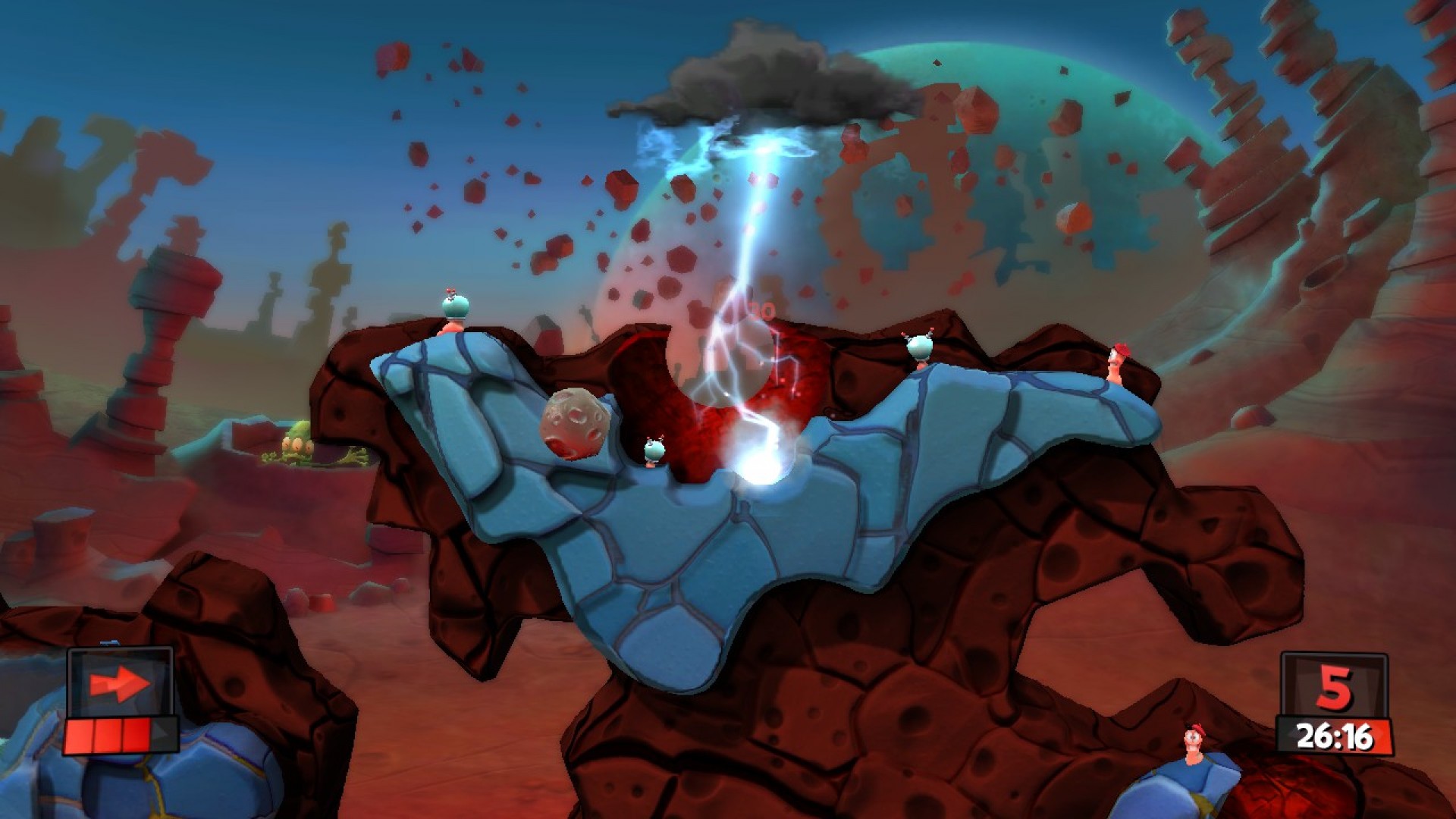 Worms Revolution - Mars Pack screenshot 5