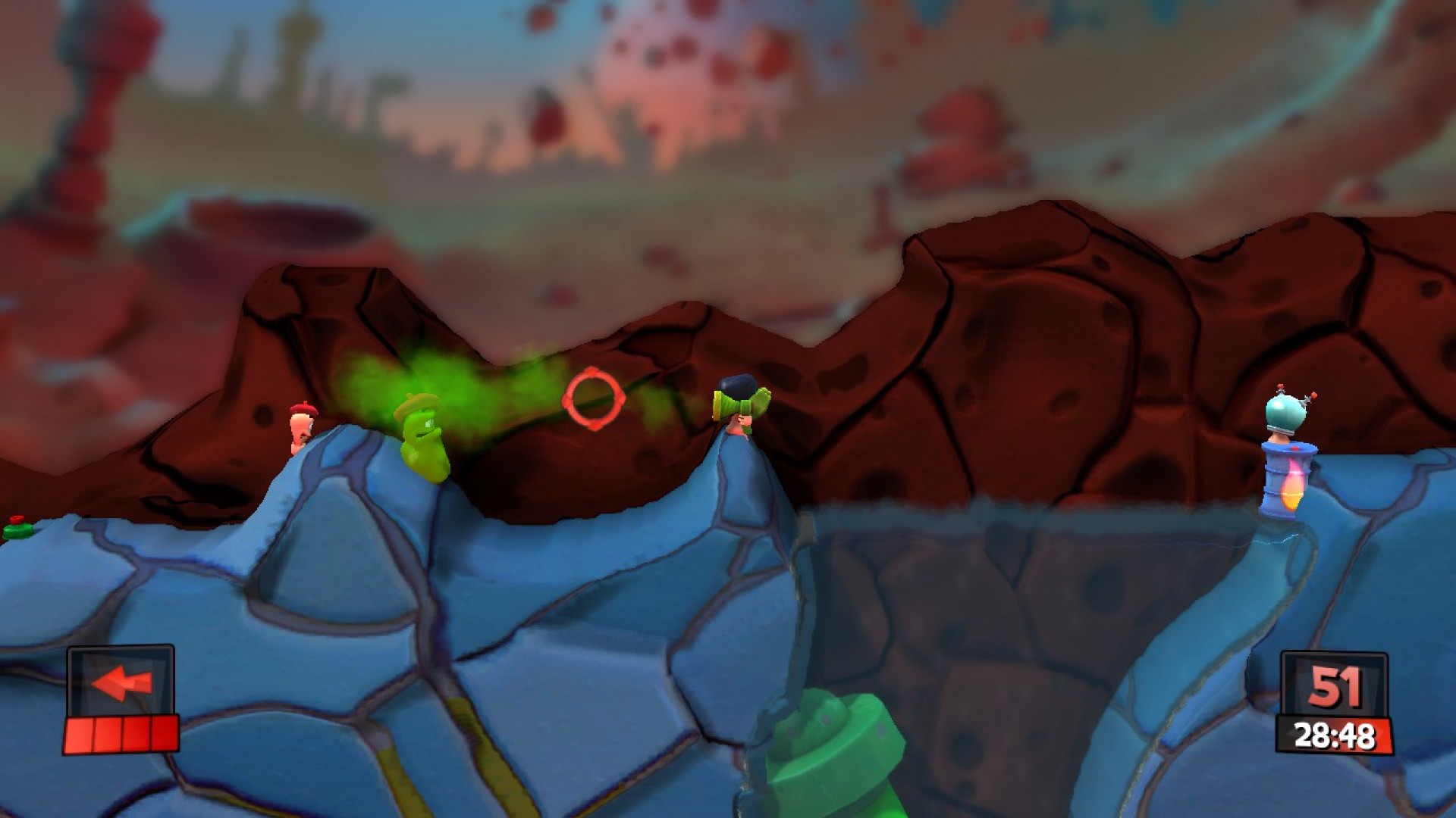 Worms Revolution - Mars Pack screenshot 4