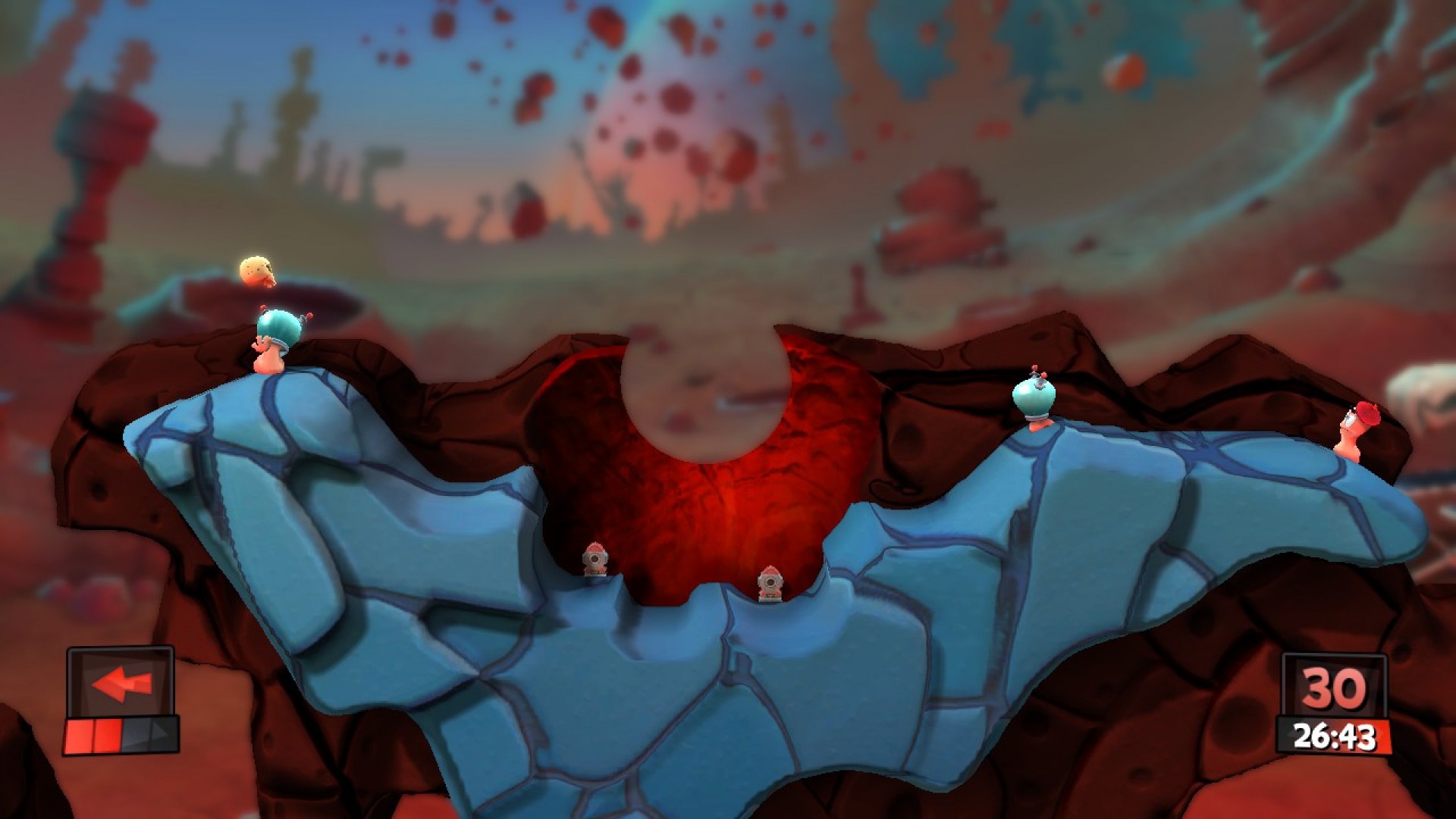 Worms Revolution - Mars Pack screenshot 2