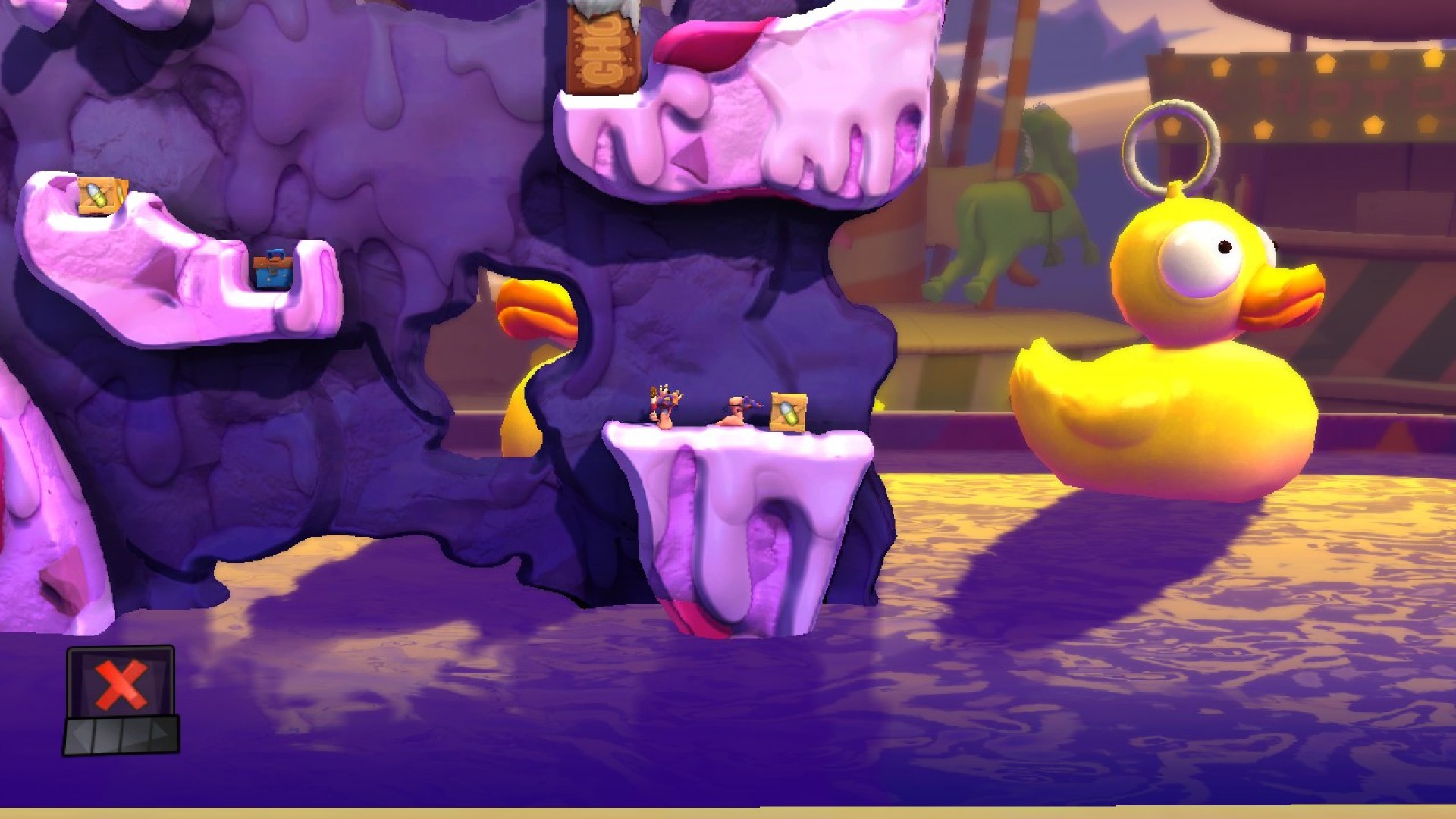 Worms Revolution: Funfair DLC screenshot 4