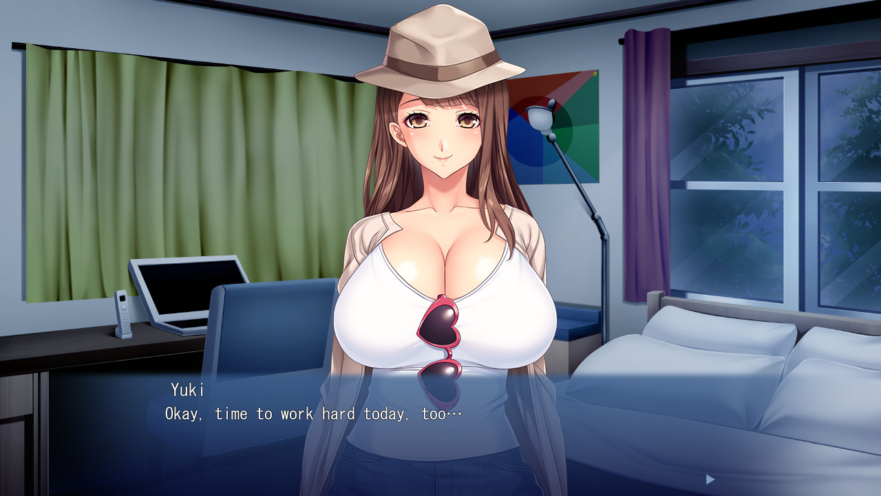 The Invisible Man's Stealth NTR: Convincing and Inseminating the New Announcer with an Invisible Boner screenshot 2