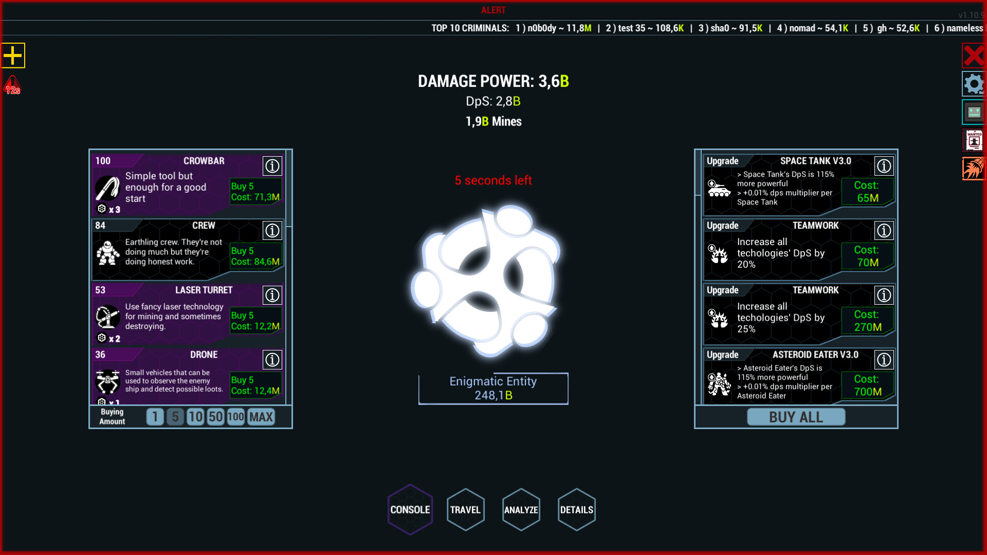 AsteroIdle screenshot 1