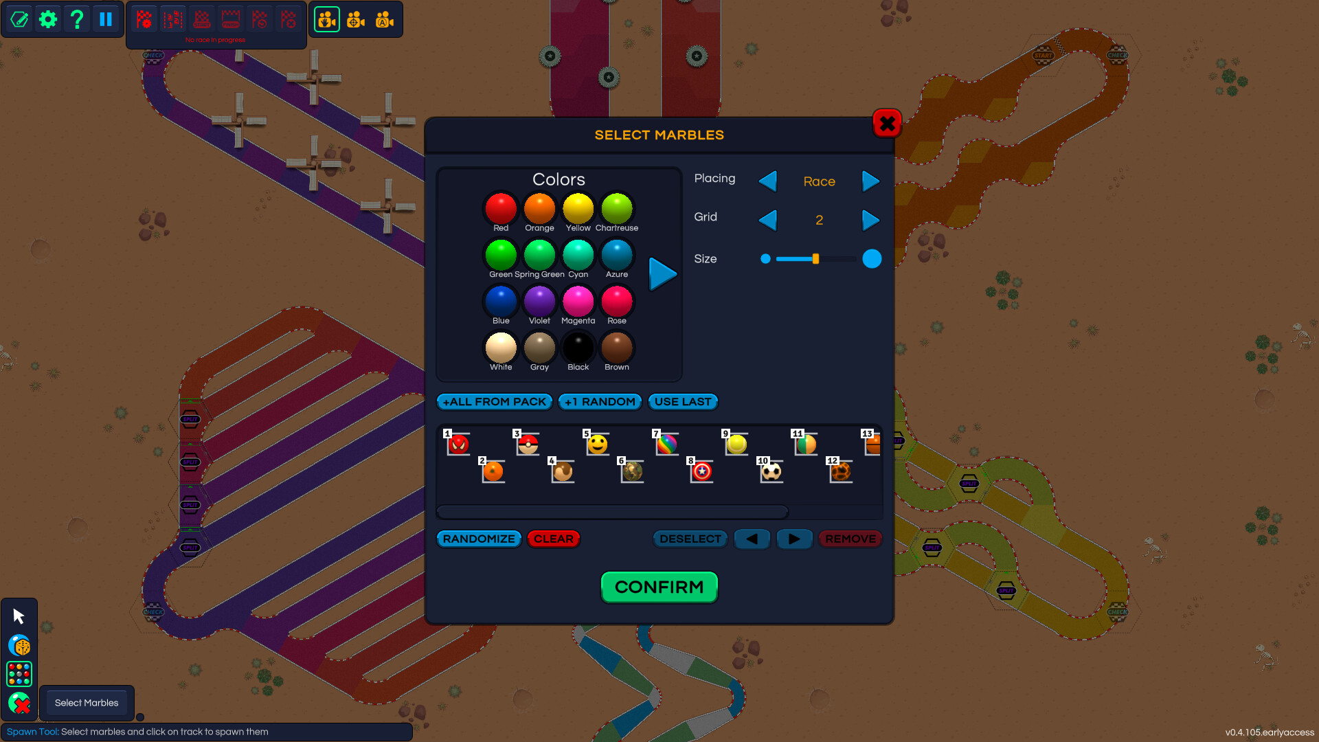 Marble Race Creator screenshot 2
