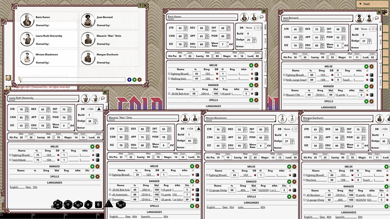 Fantasy Grounds - A Cold Fire Within screenshot 4