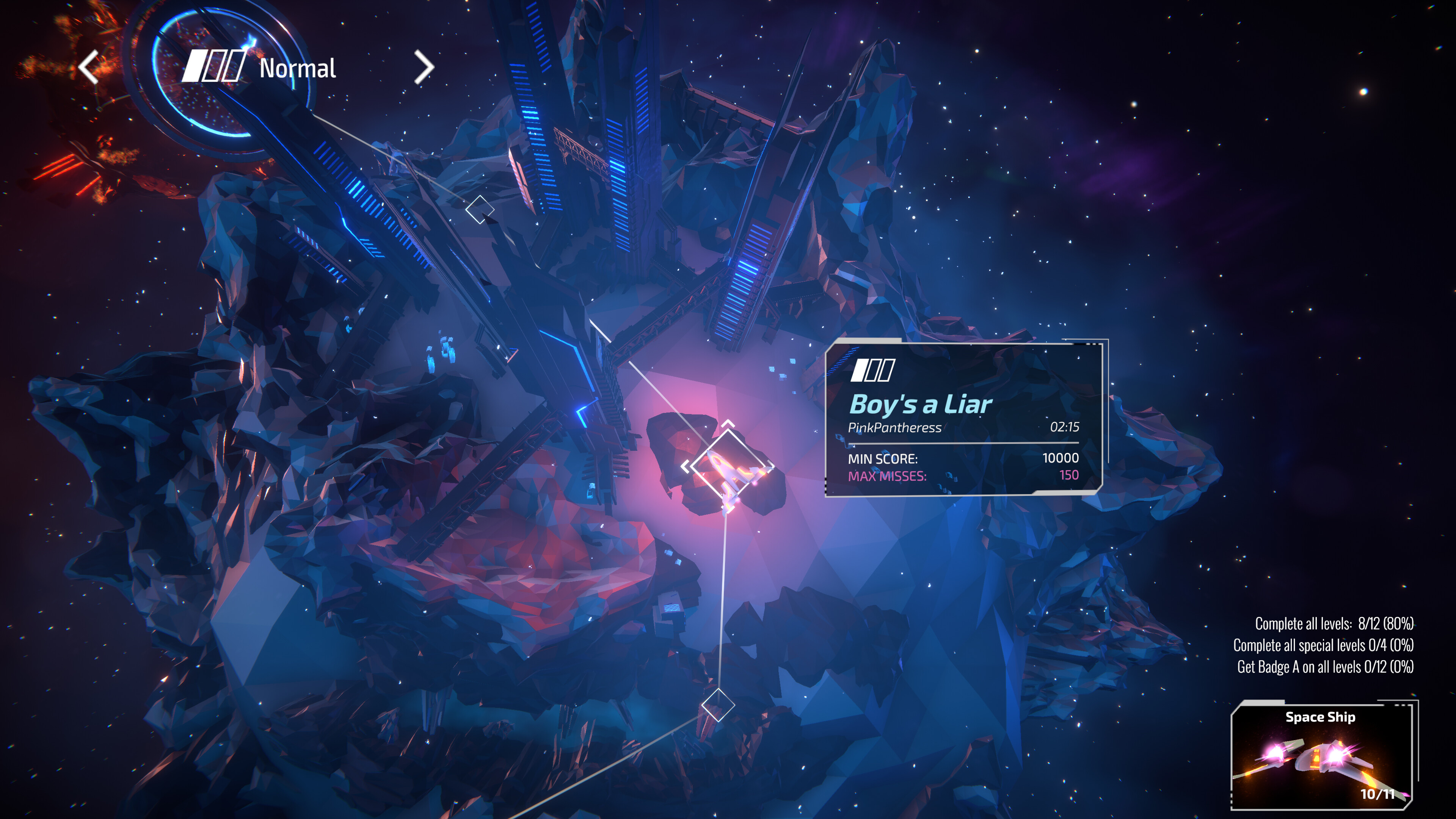 Invector: Rhythm Galaxy screenshot 7