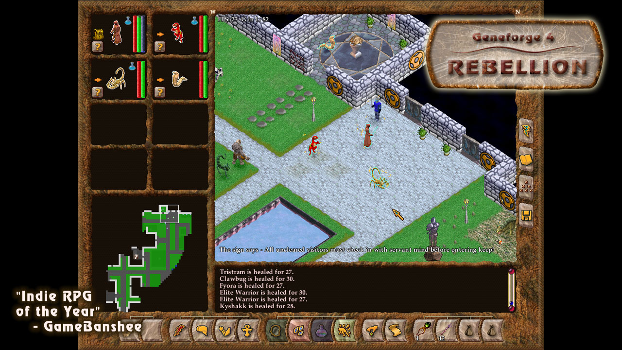 Geneforge 4: Rebellion screenshot 1