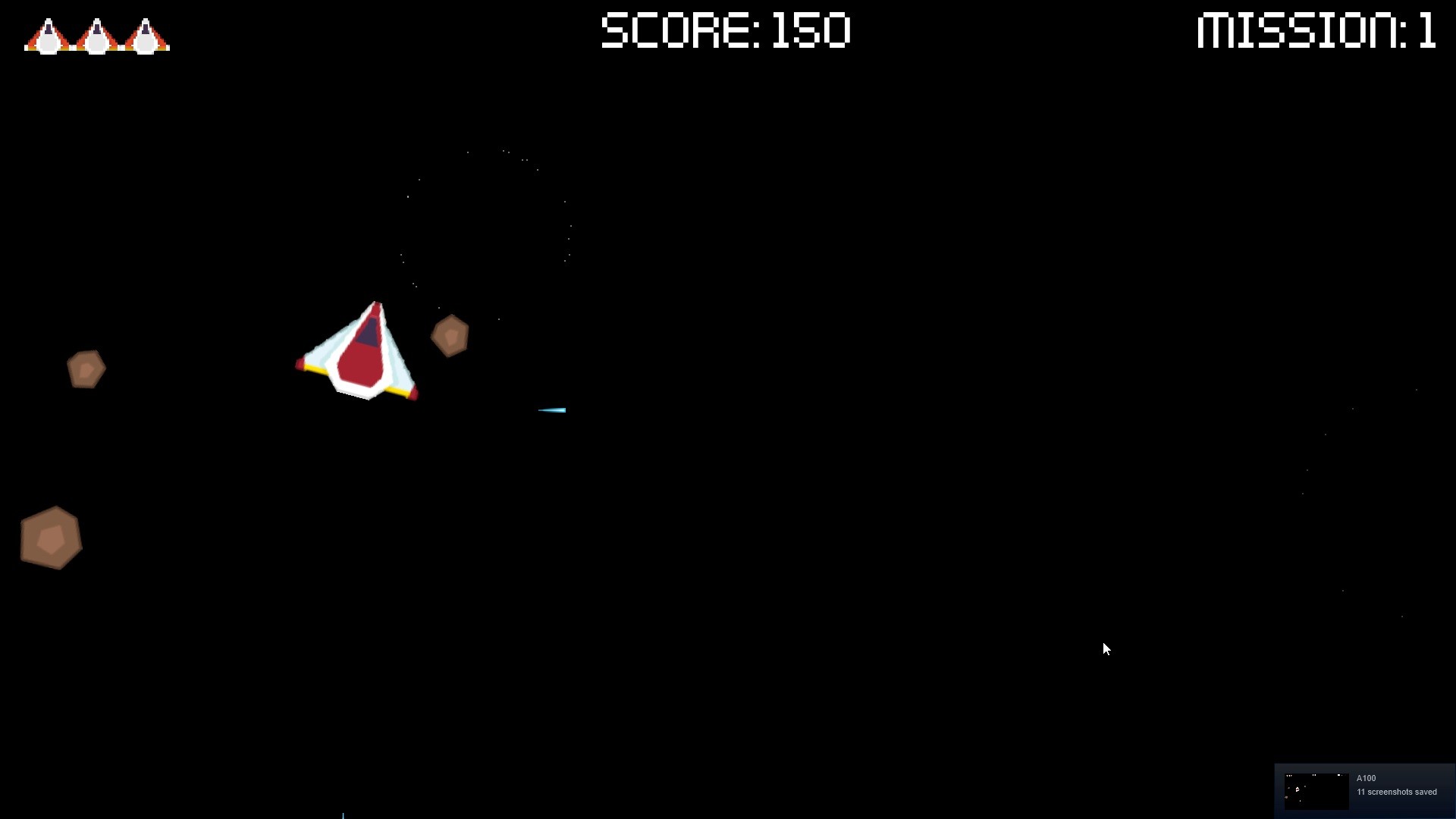 A100 Space Miner Hard screenshot 5