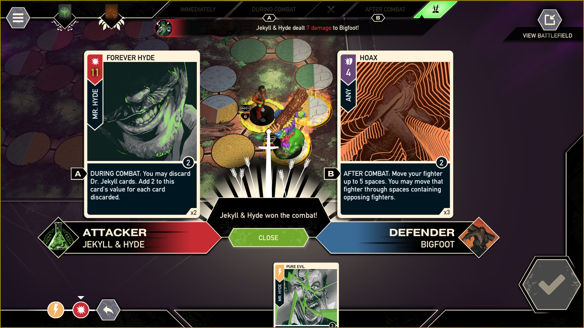 Unmatched: Digital Edition - Jekyll & Hyde screenshot 5