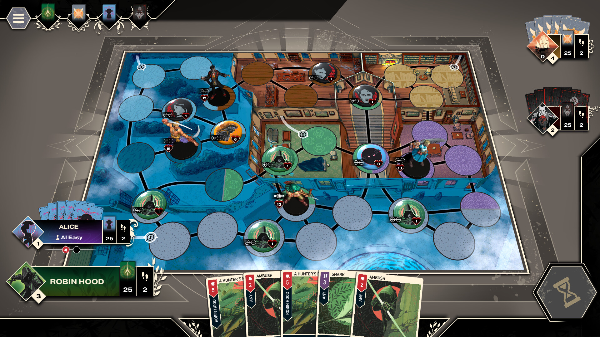 Unmatched: Digital Edition Baskerville Manor screenshot 1