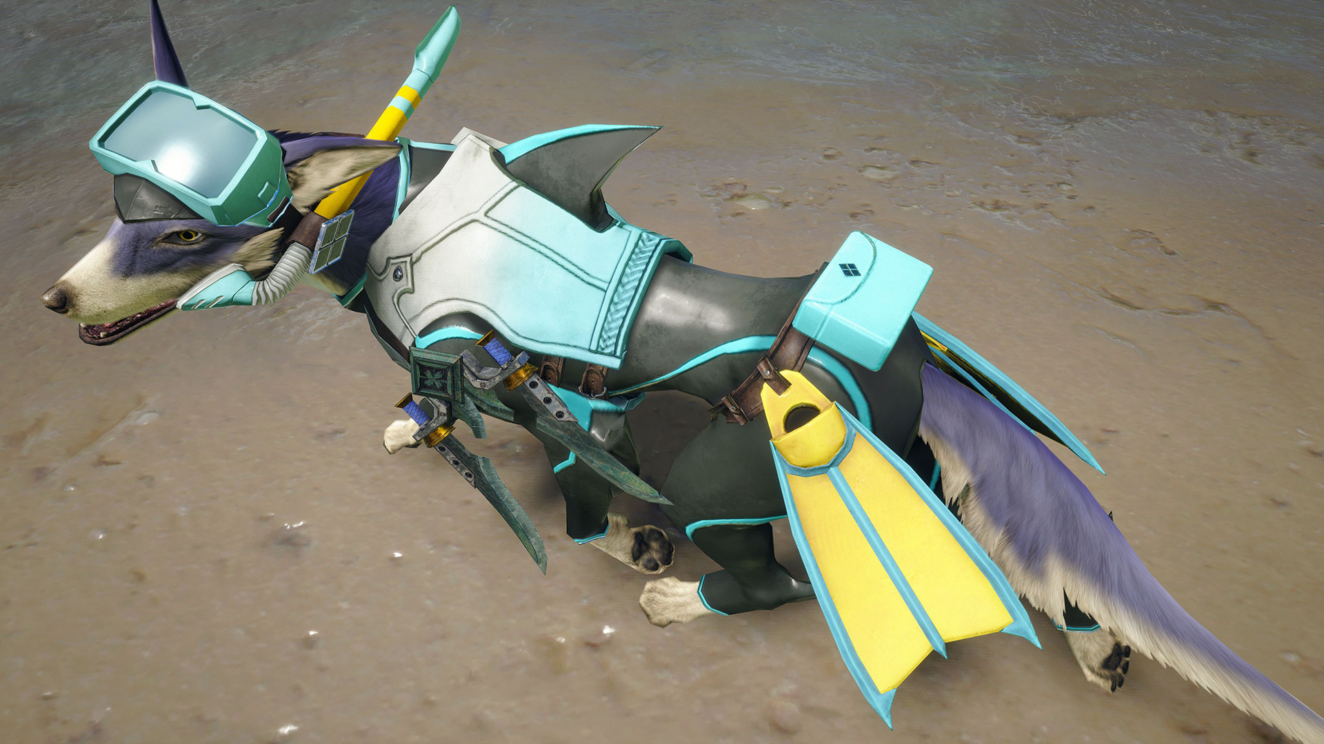 Steam：Monster Hunter Rise - 追加ガルク重ね着装備「サマーガル