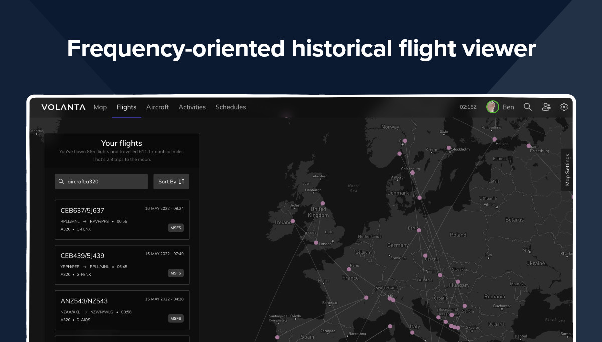Volanta screenshot 2