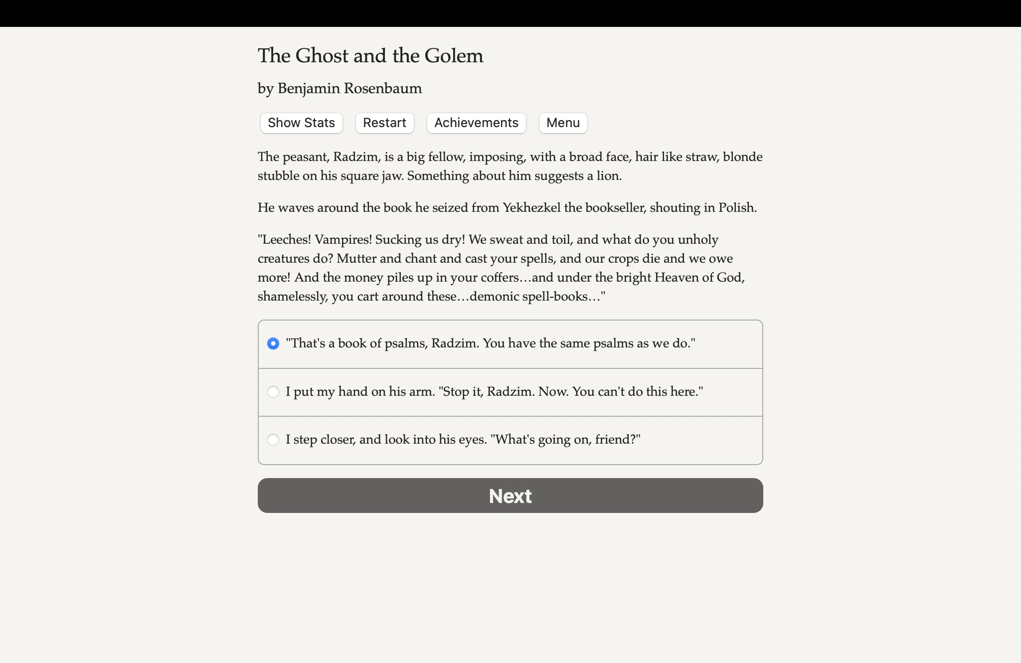 The Ghost and the Golem screenshot 3