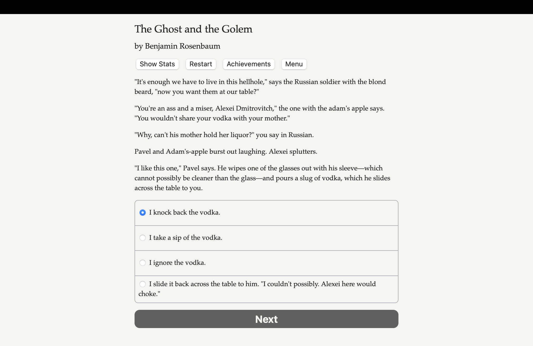 The Ghost and the Golem screenshot 2