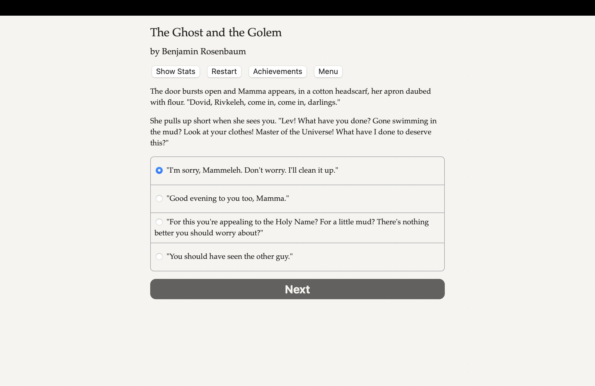 The Ghost and the Golem screenshot 4