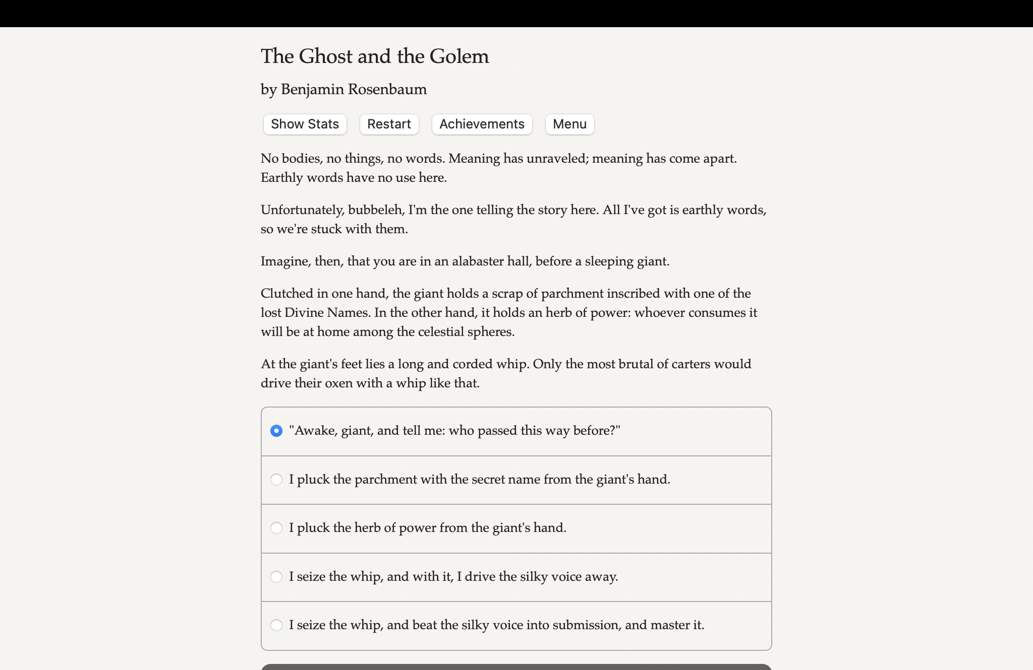 The Ghost and the Golem screenshot 5
