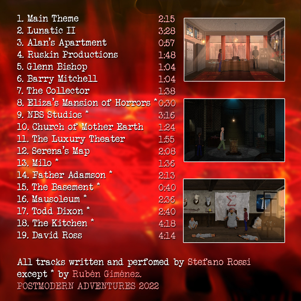 Nightmare Frames - Portrait artbook & OST screenshot 6