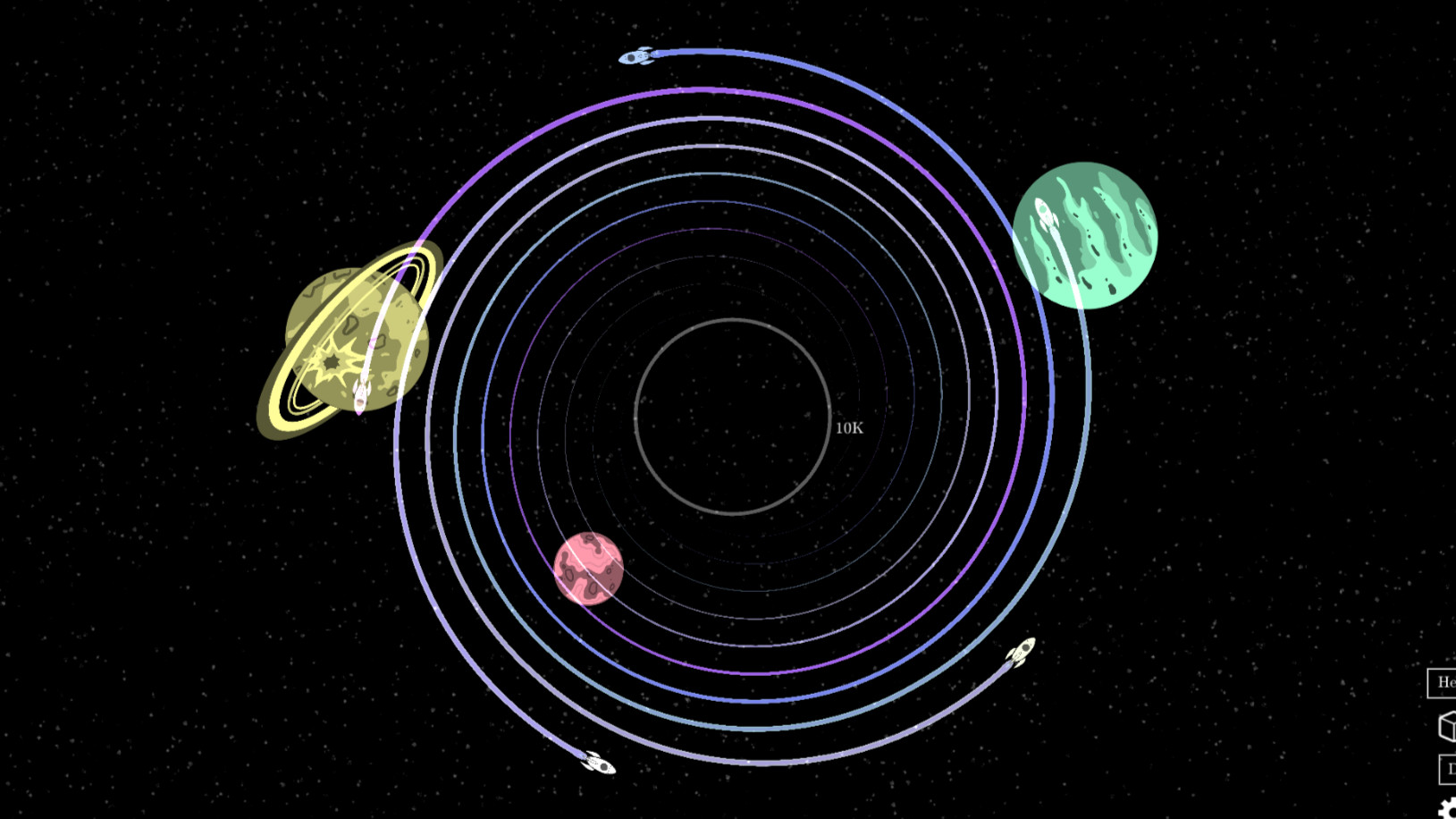 Idle Spiral - Space Pack screenshot 1