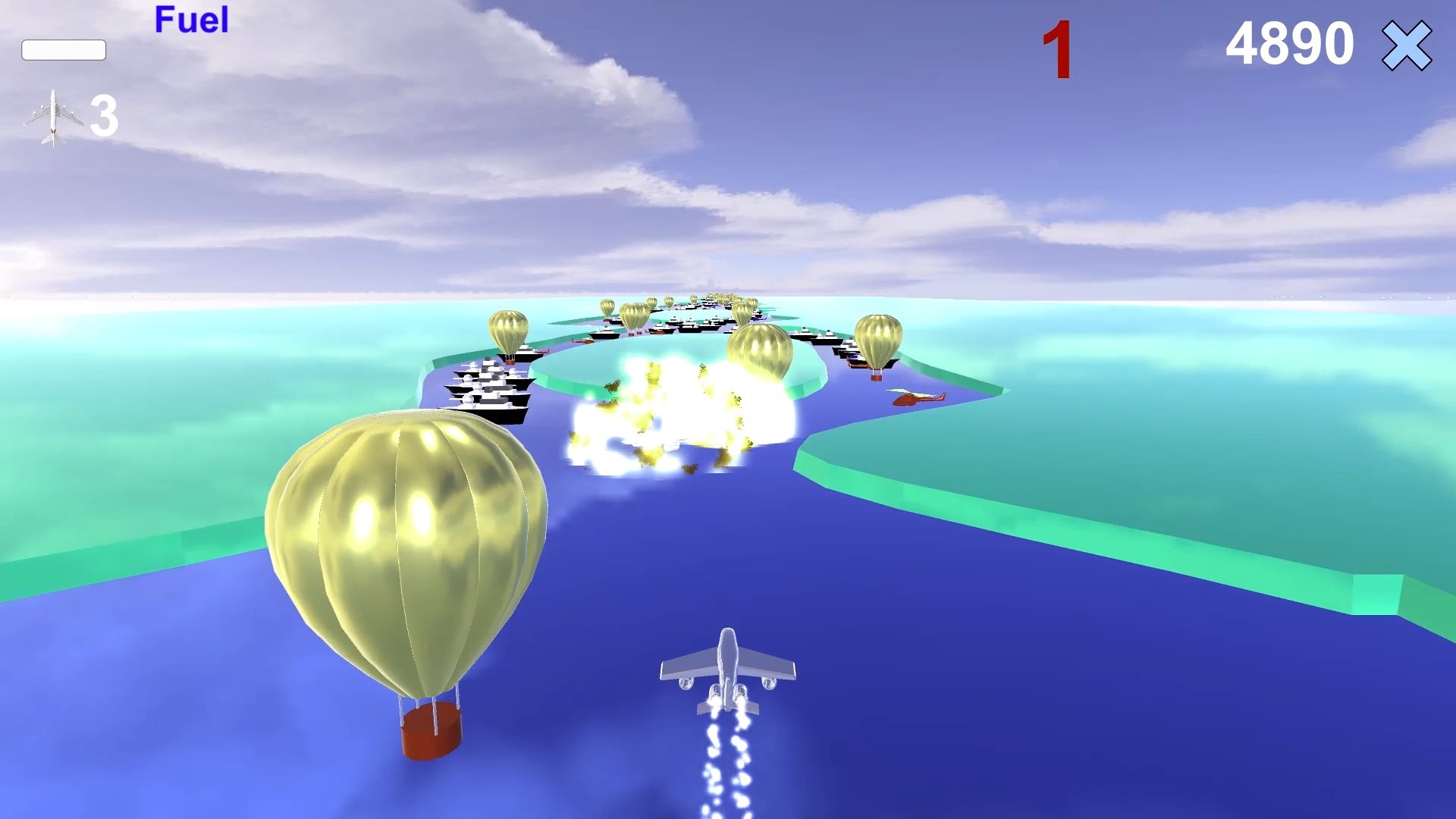 River Raid 3D screenshot 2