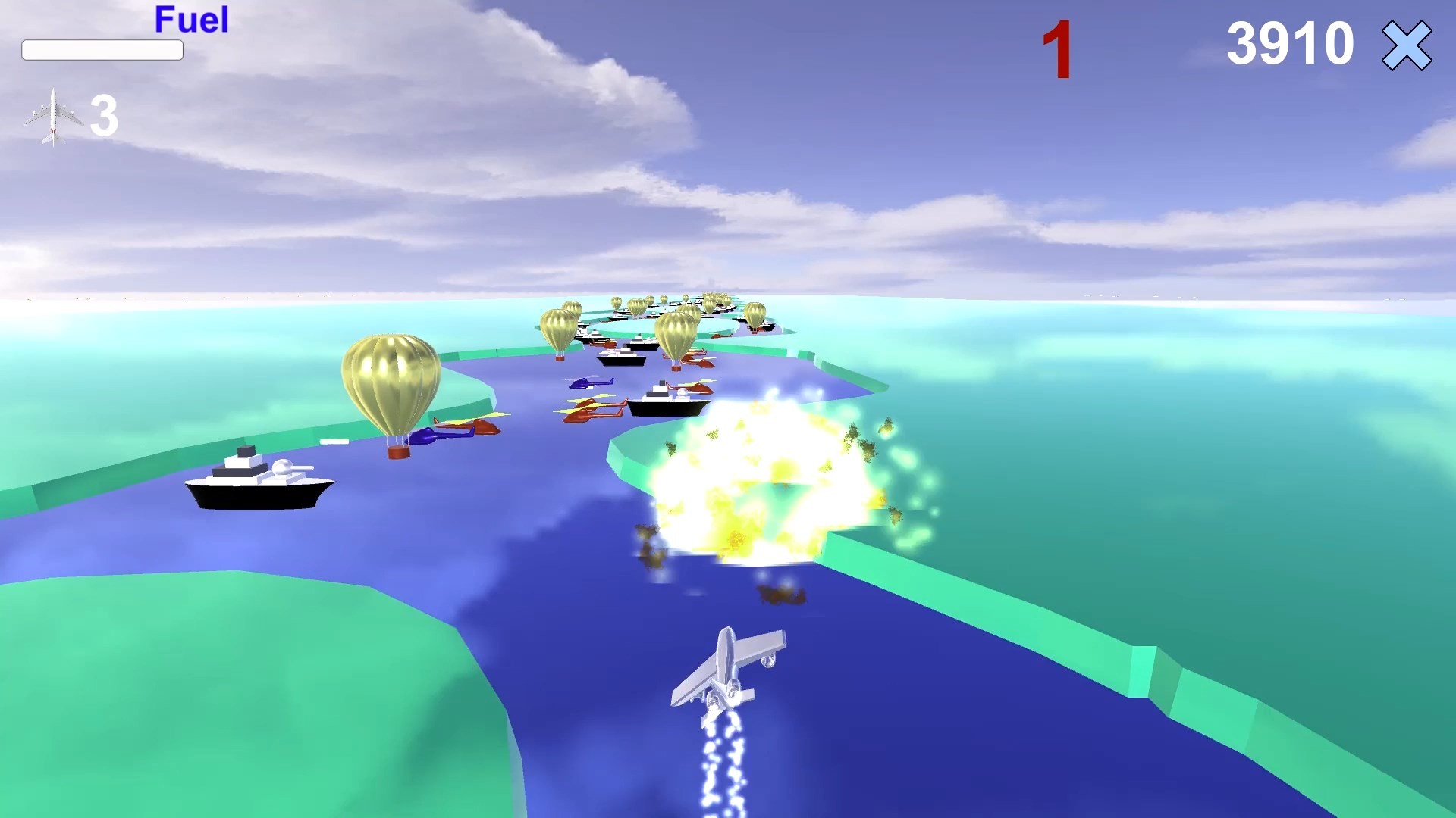 River Raid 3D screenshot 33
