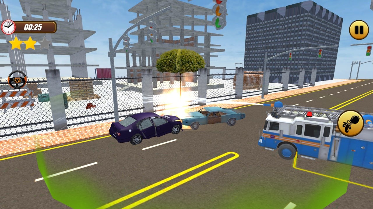 Fire Truck Simulator screenshot 2
