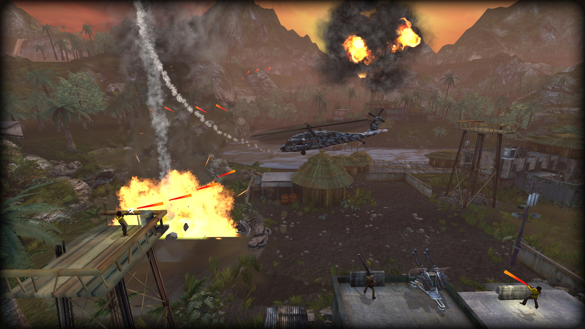 Choplifter HD screenshot 1