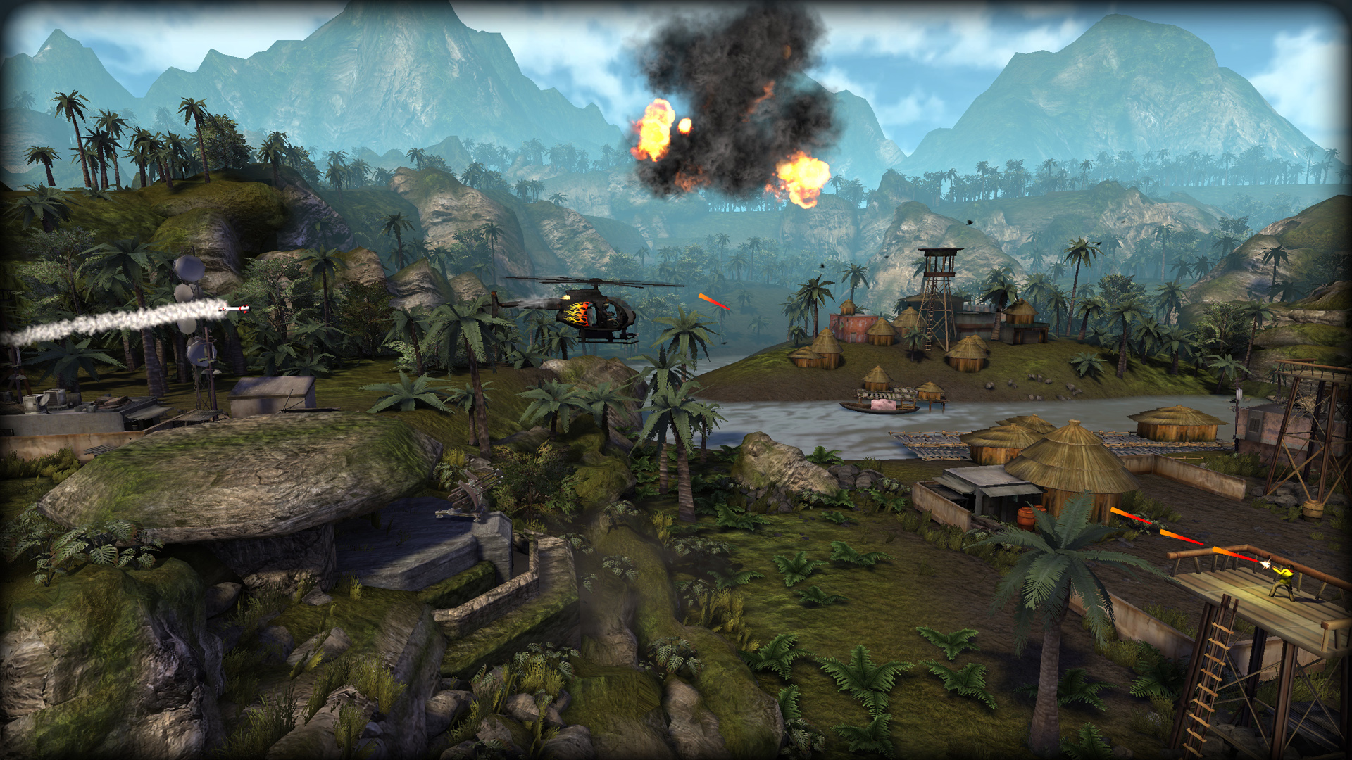 Choplifter HD screenshot 3