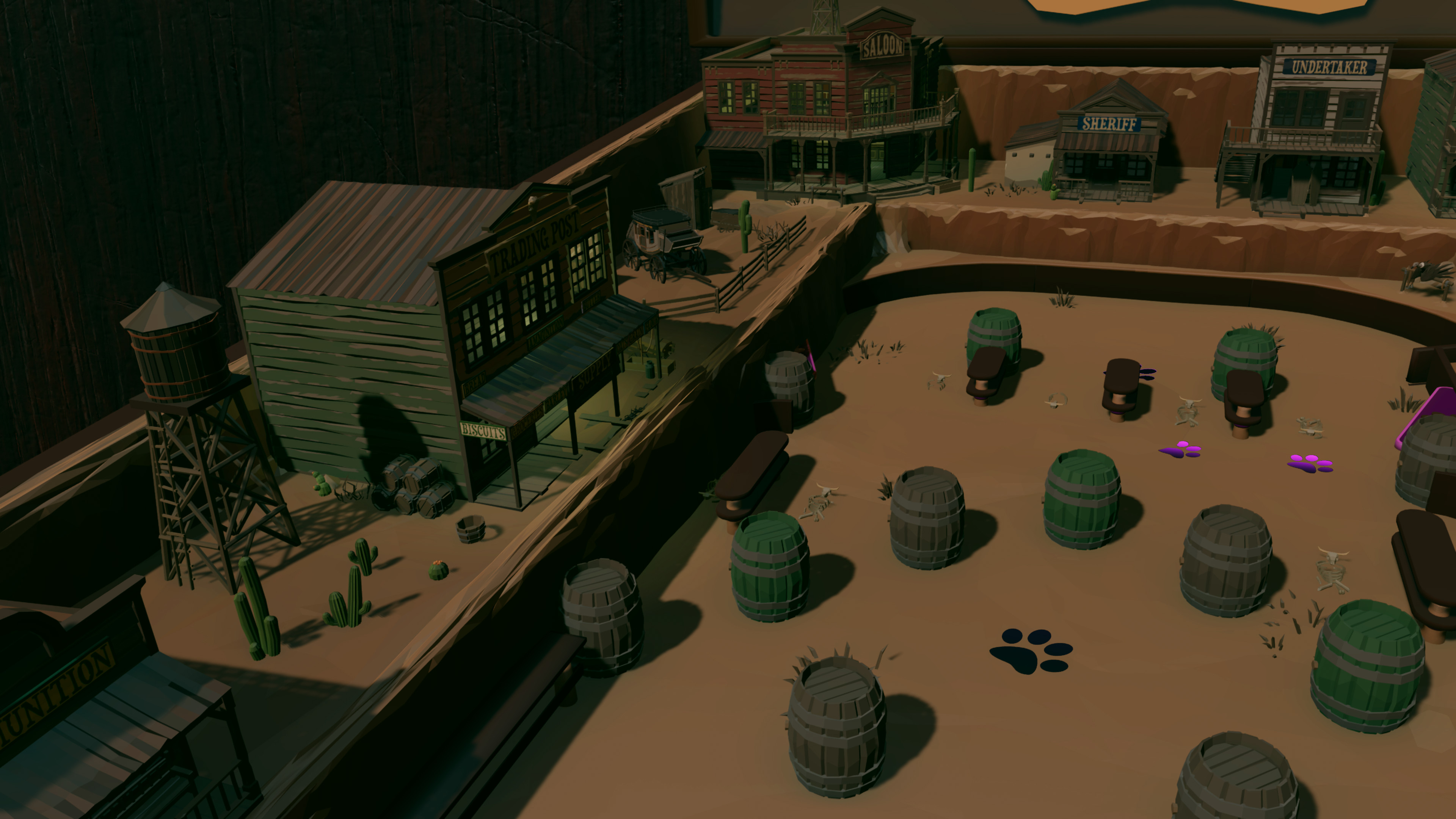 Roxy Raccoon's Pinball Panic - Wacky West screenshot 2