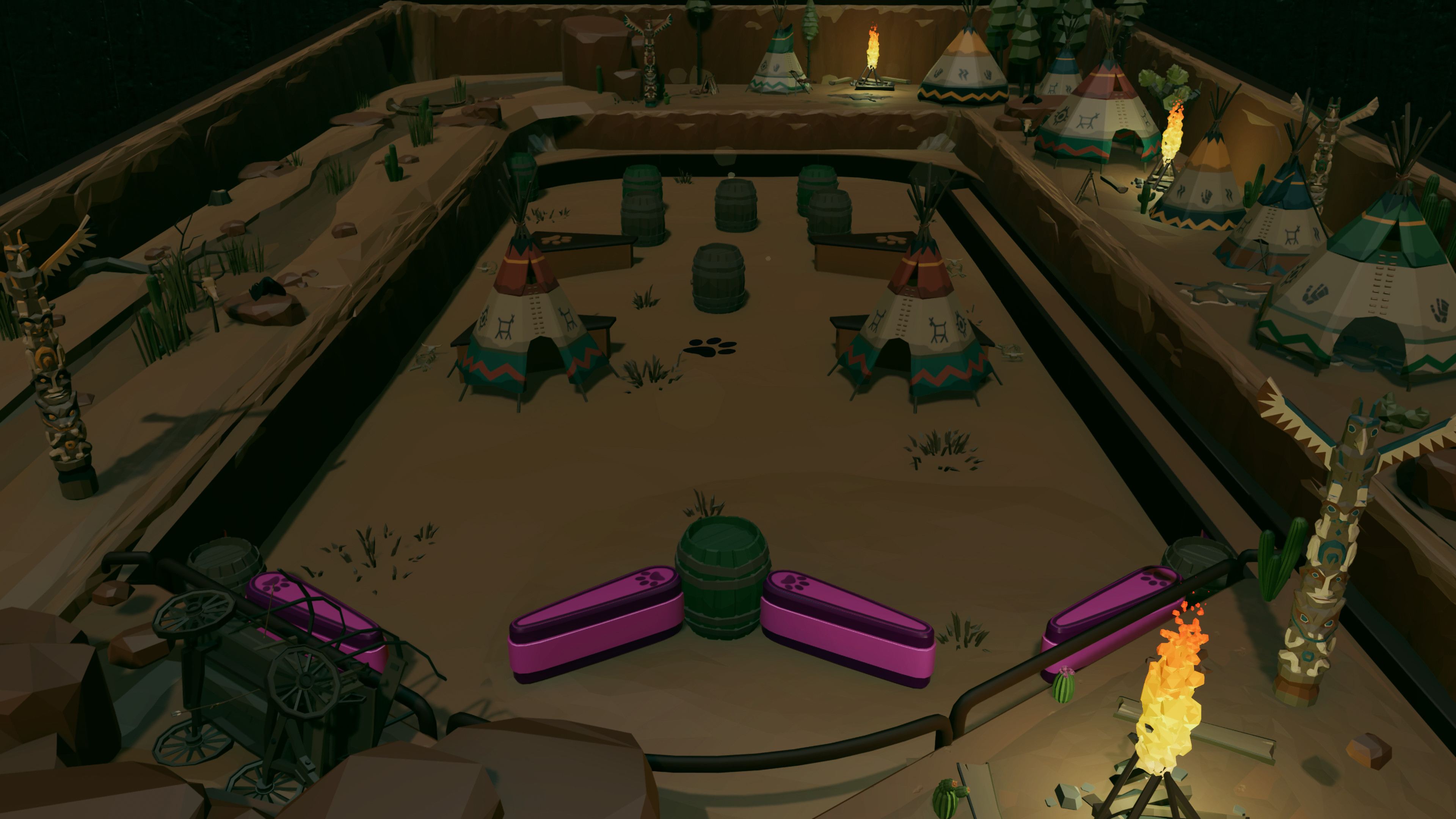 Roxy Raccoon's Pinball Panic - Wacky West screenshot 9