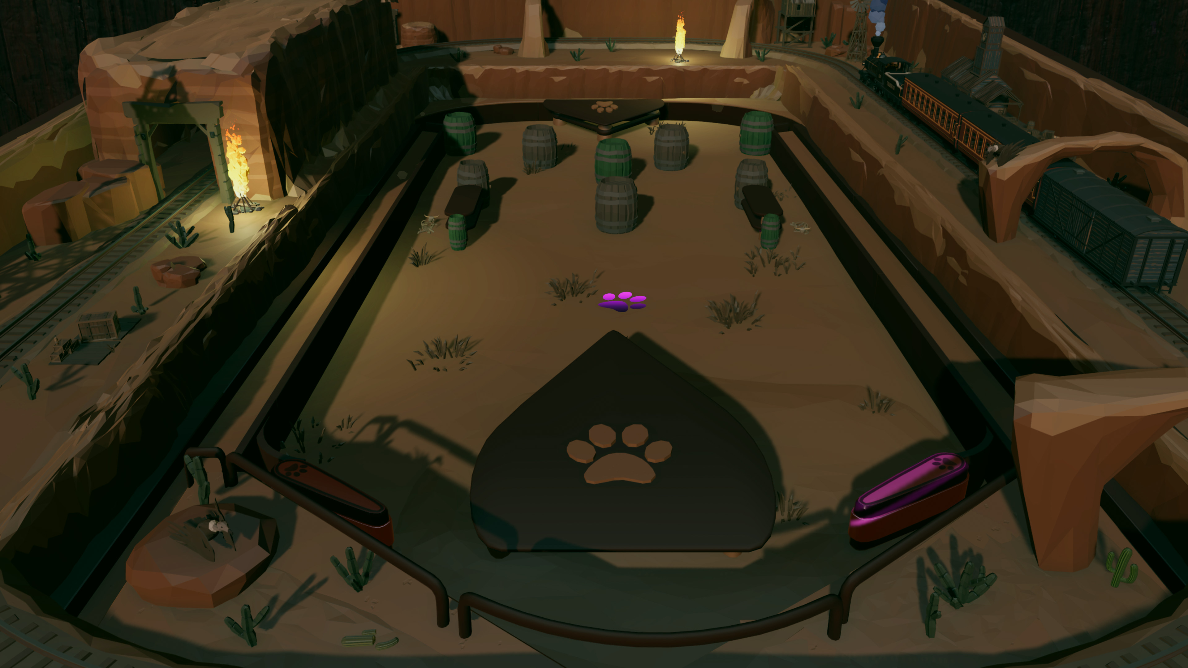 Roxy Raccoon's Pinball Panic - Wacky West screenshot 5