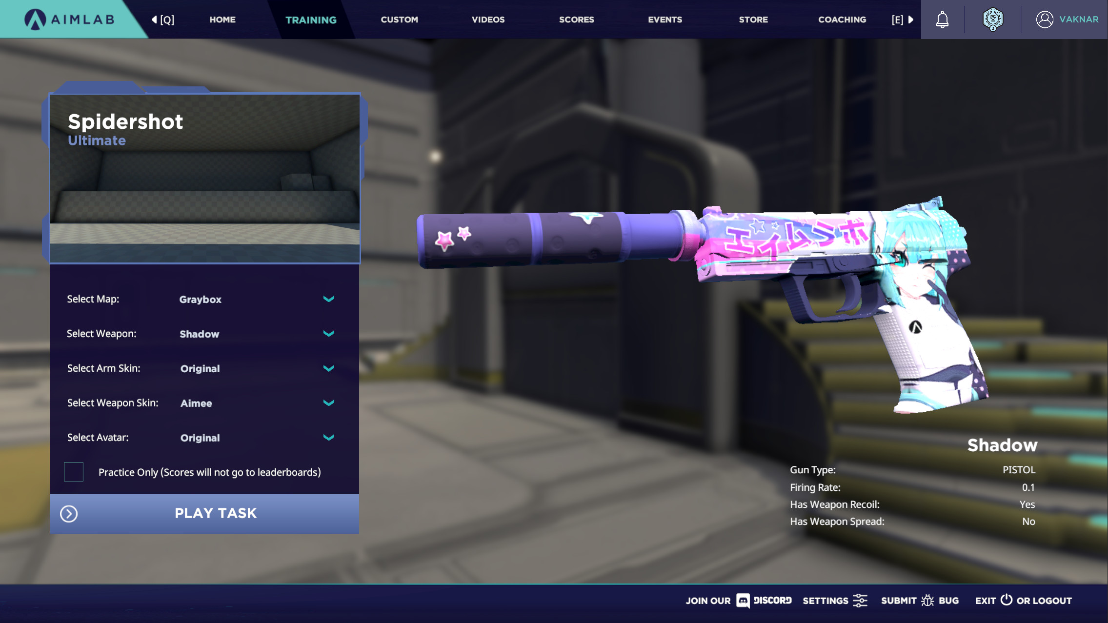 Aim Lab - Aimee screenshot 1