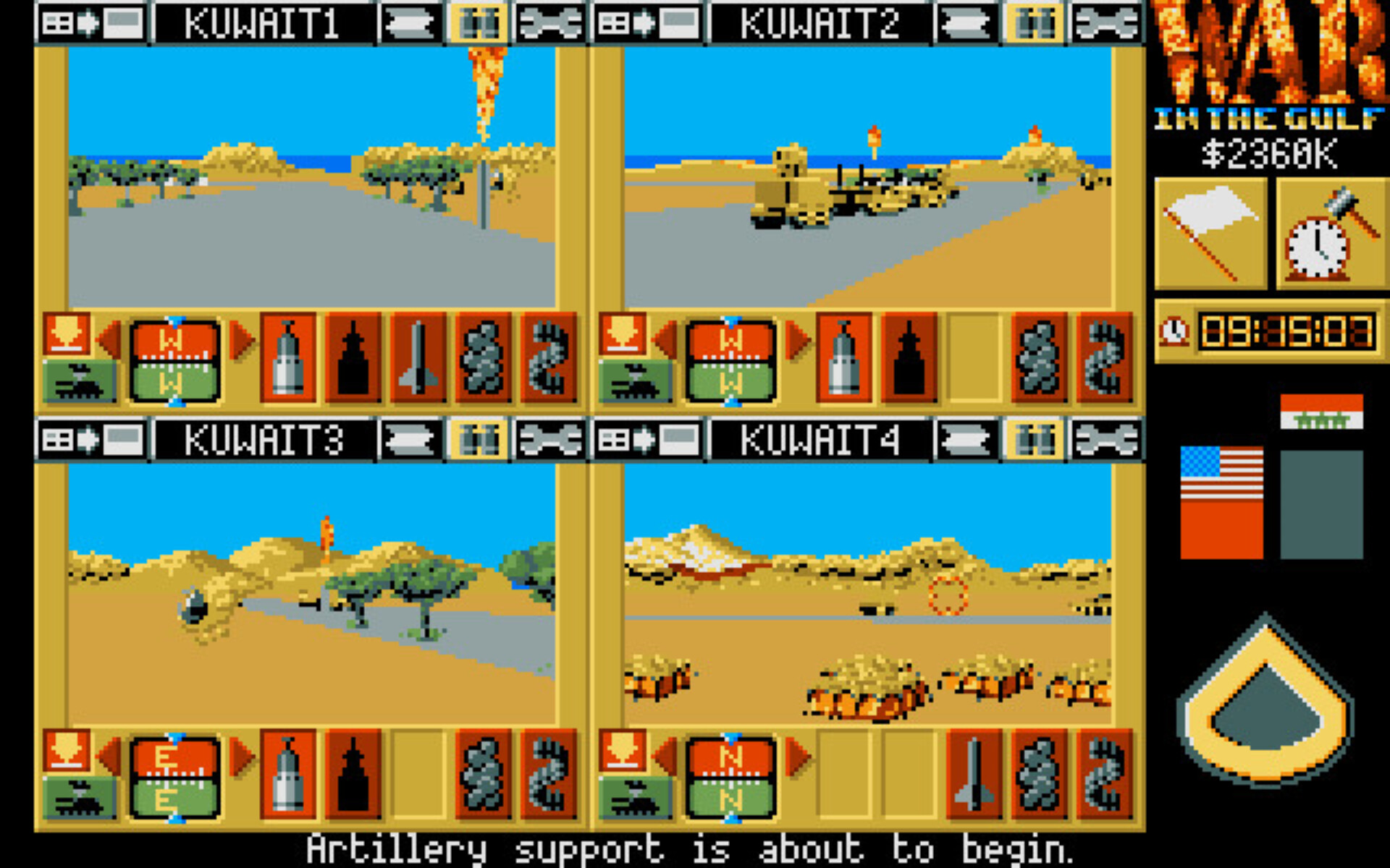 War in the Gulf screenshot 4