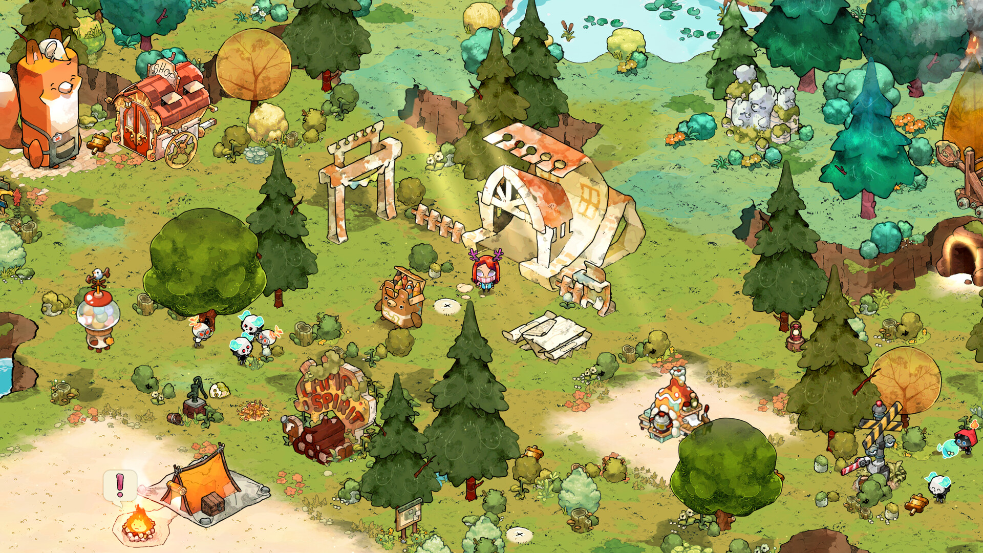 Cozy Grove: Camp Spirit is a better, faster lo-fi life sim than the