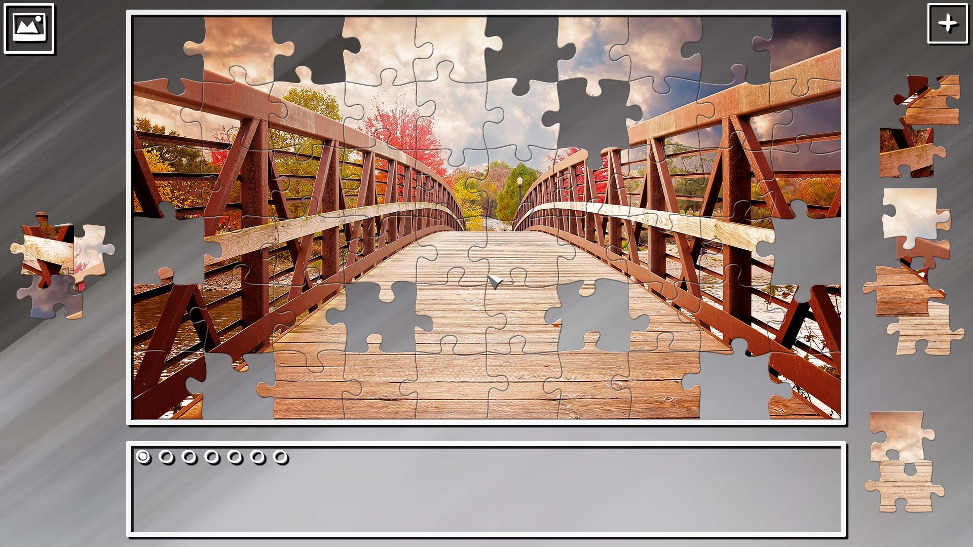 Super Jigsaw Puzzle: Generations - Bridges screenshot 2