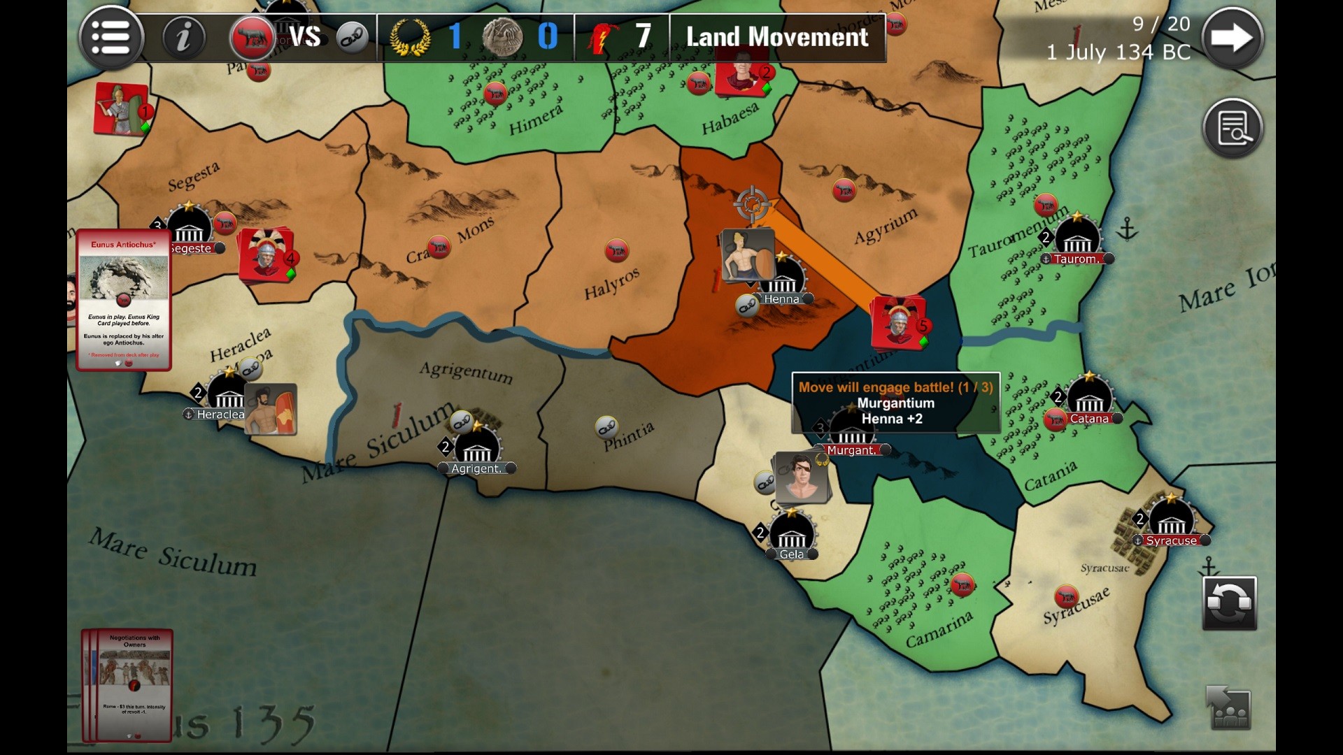 Wars Across The World: Eunus 133 screenshot 8
