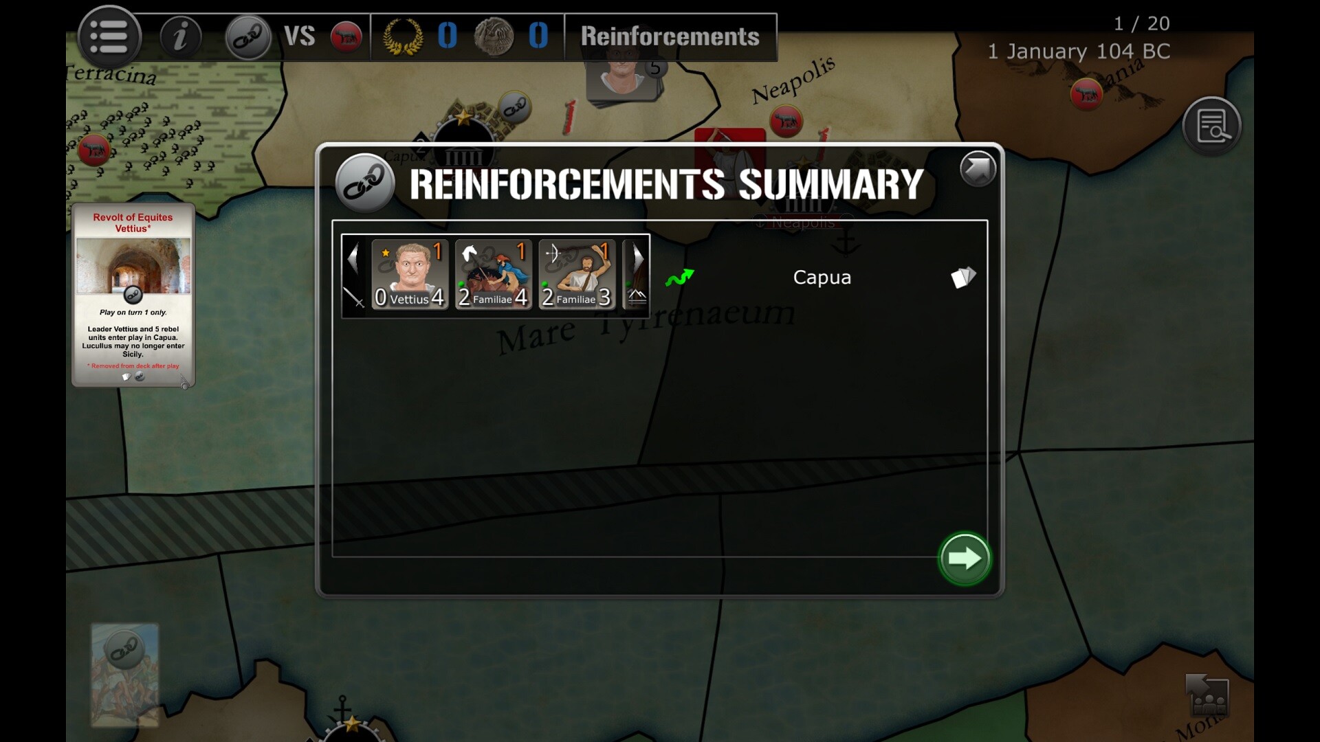 Wars Across The World: Tryphon 104 screenshot 1