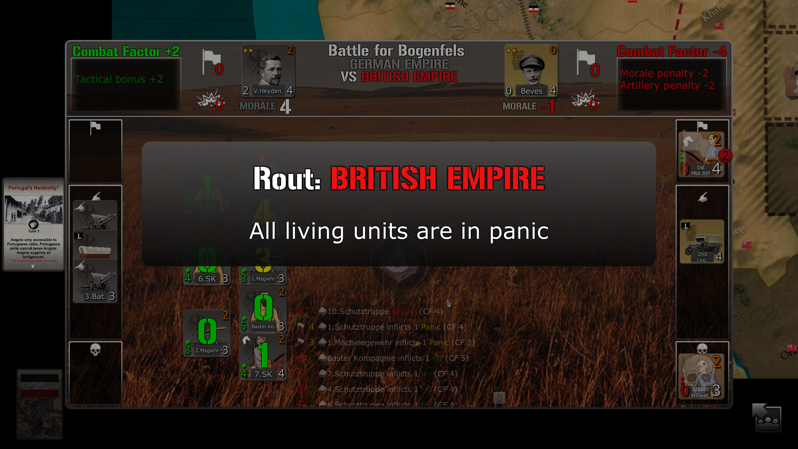 Wars Across The World: Namibia 1915 screenshot 3