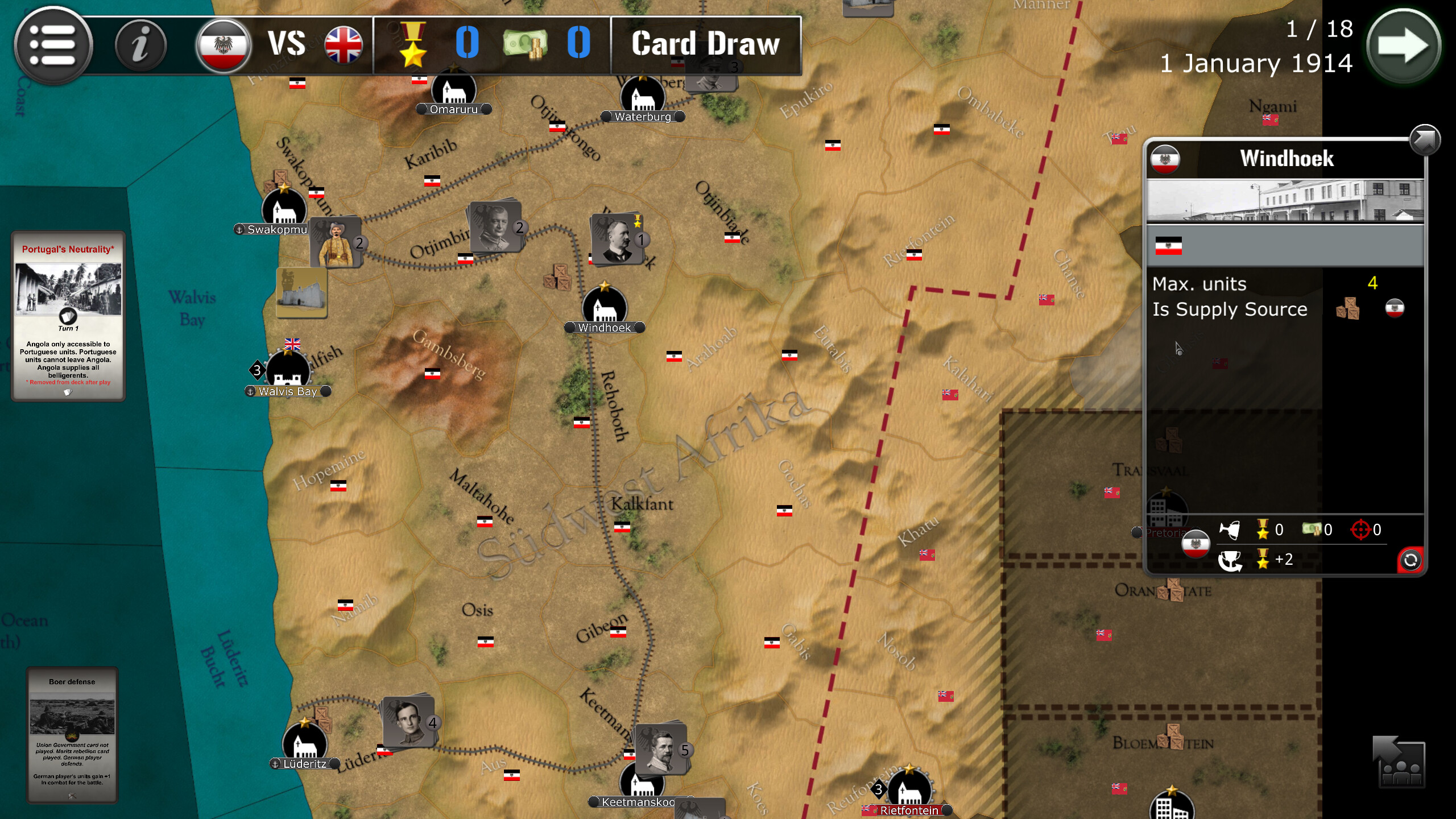Wars Across The World: Namibia 1915 screenshot 12