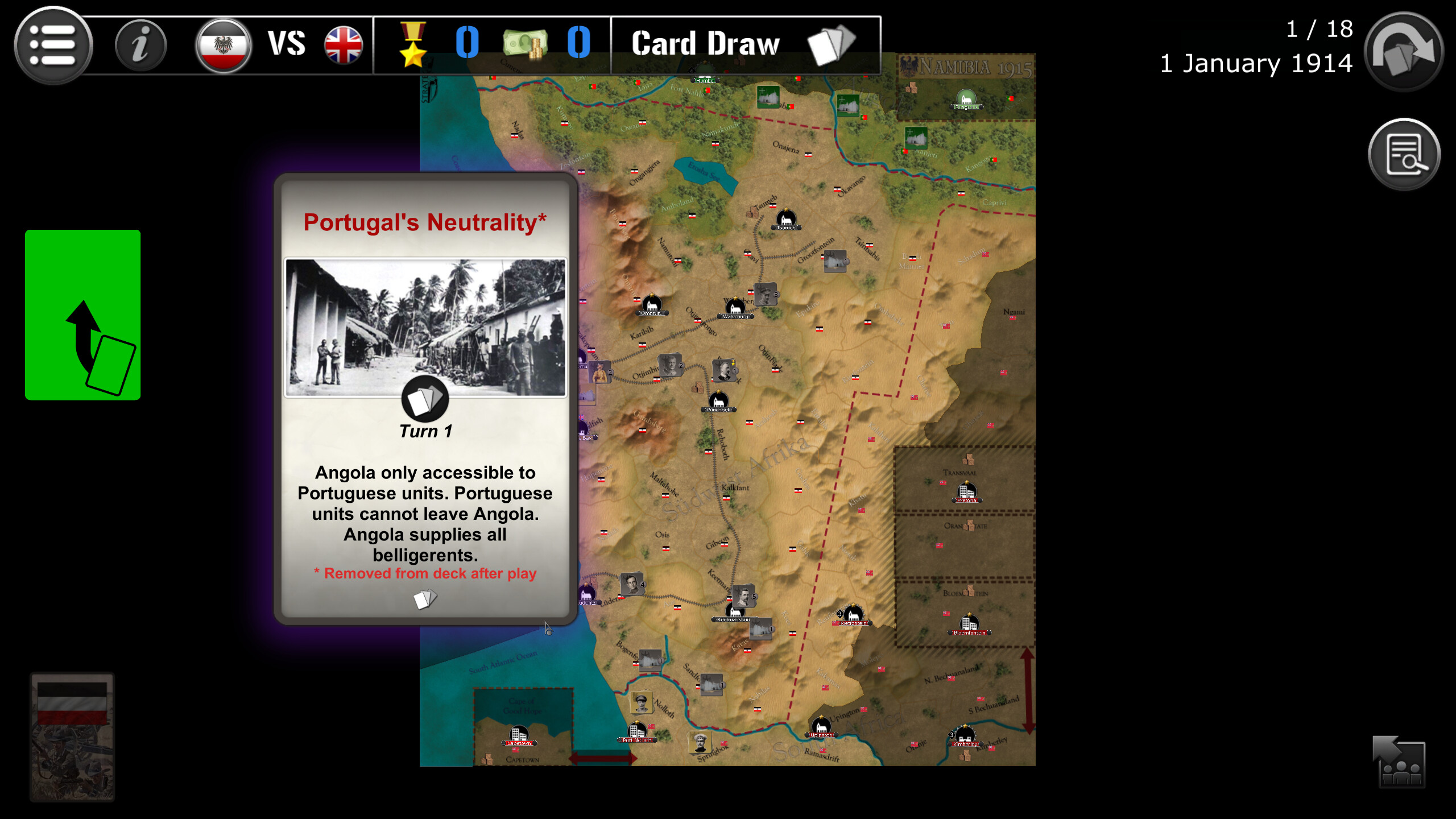 Wars Across The World: Namibia 1915 screenshot 2